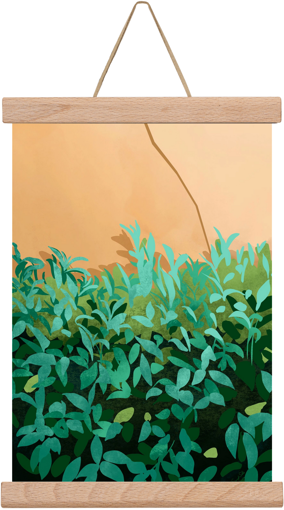 Elosztás, 20x30 cm (20x30 cm), Tölgy akasztó