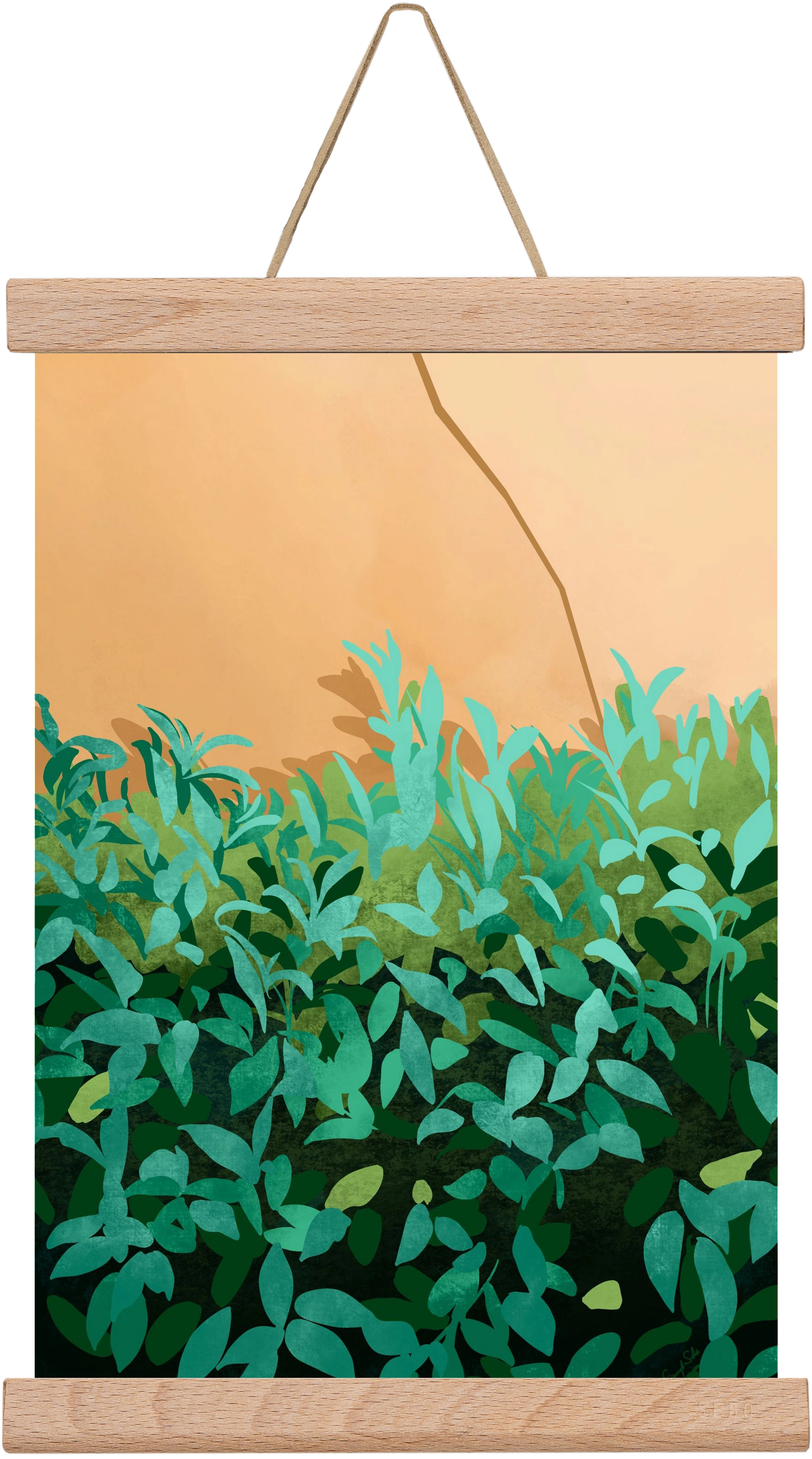 Elosztás, 20x30 cm (20x30 cm), Tölgy akasztó