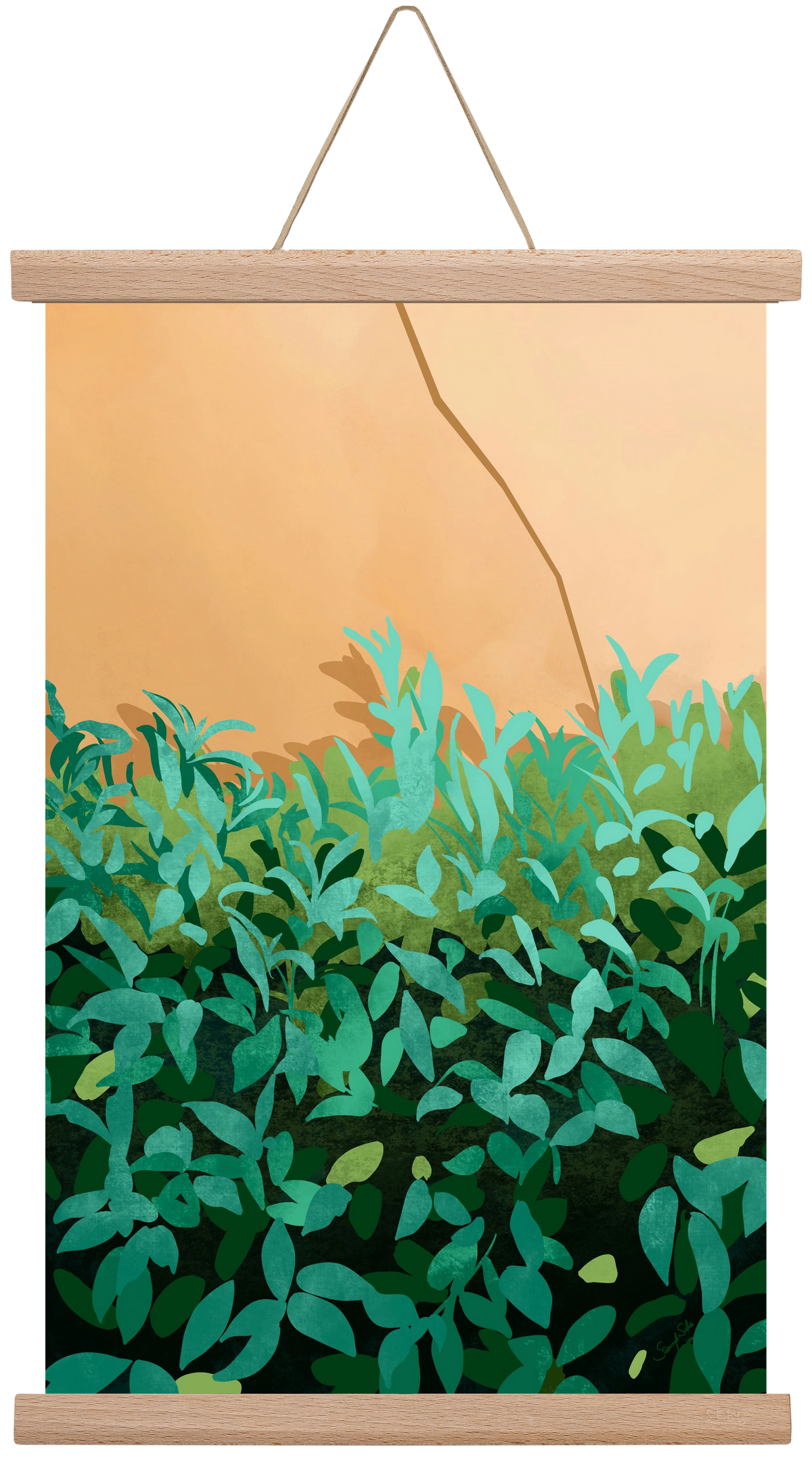 Elosztás, 30x45 cm (30x45 cm), Tölgy akasztó