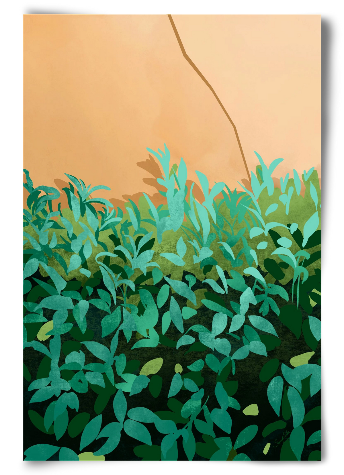 Elosztás, 60x90 cm, Keret nélkül