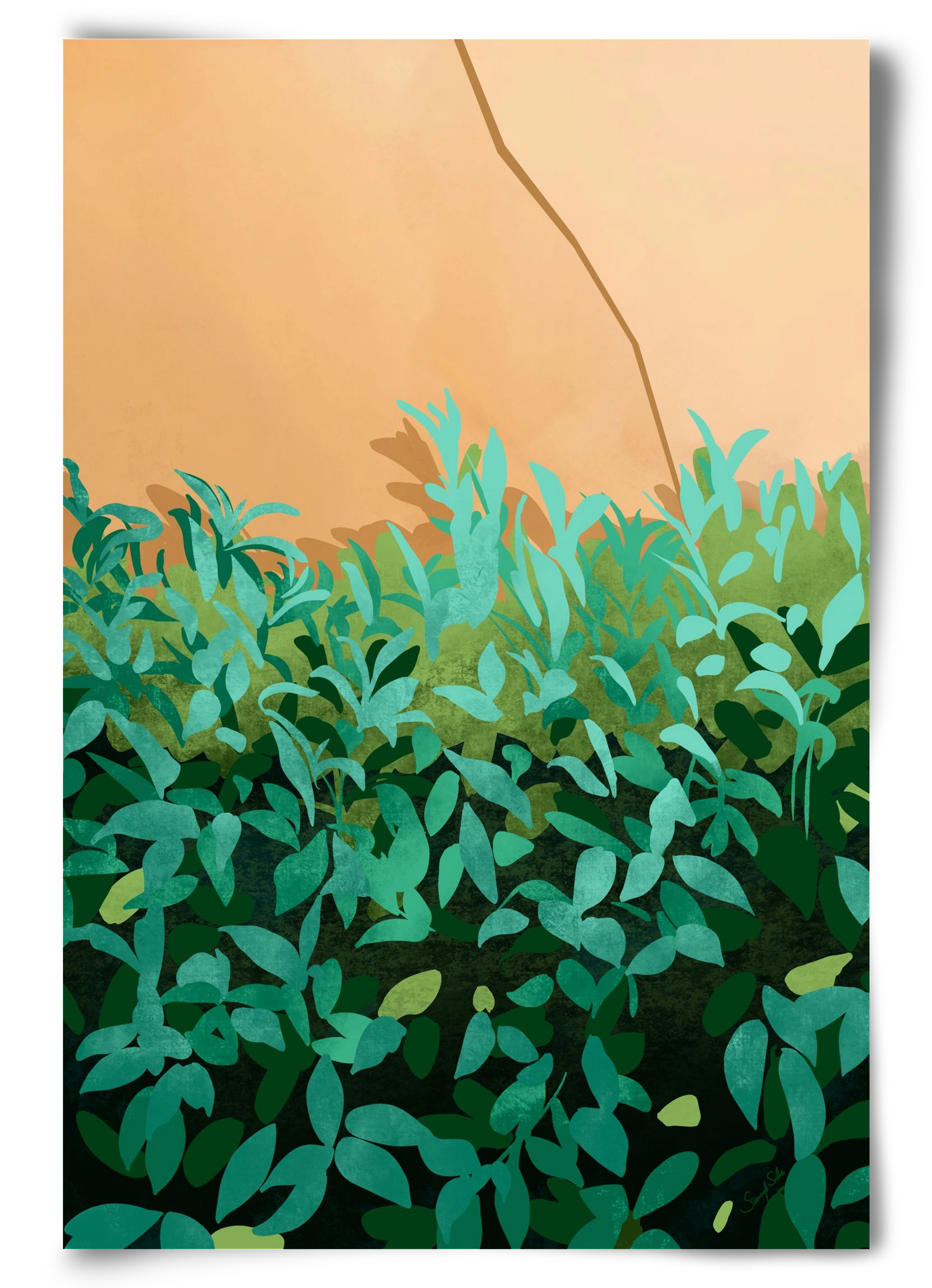 Elosztás, 60x90 cm, Keret nélkül