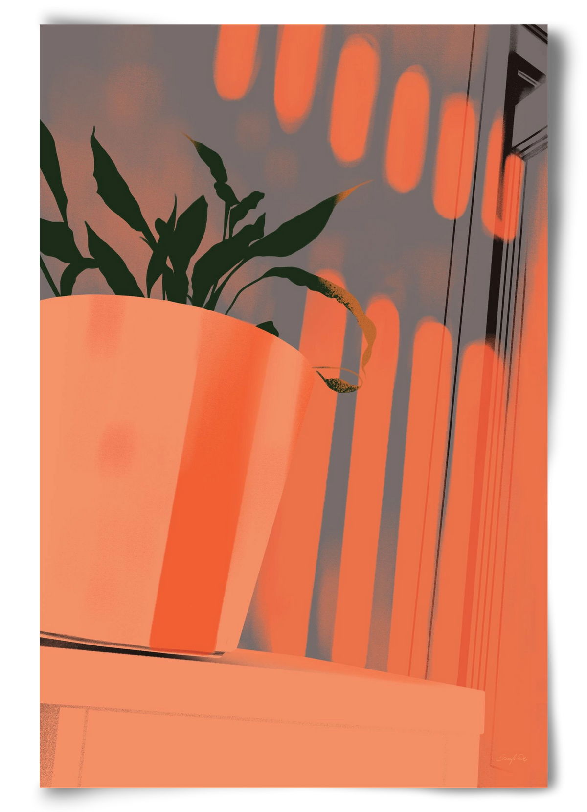 Este 7, 60x90 cm, Keret nélkül