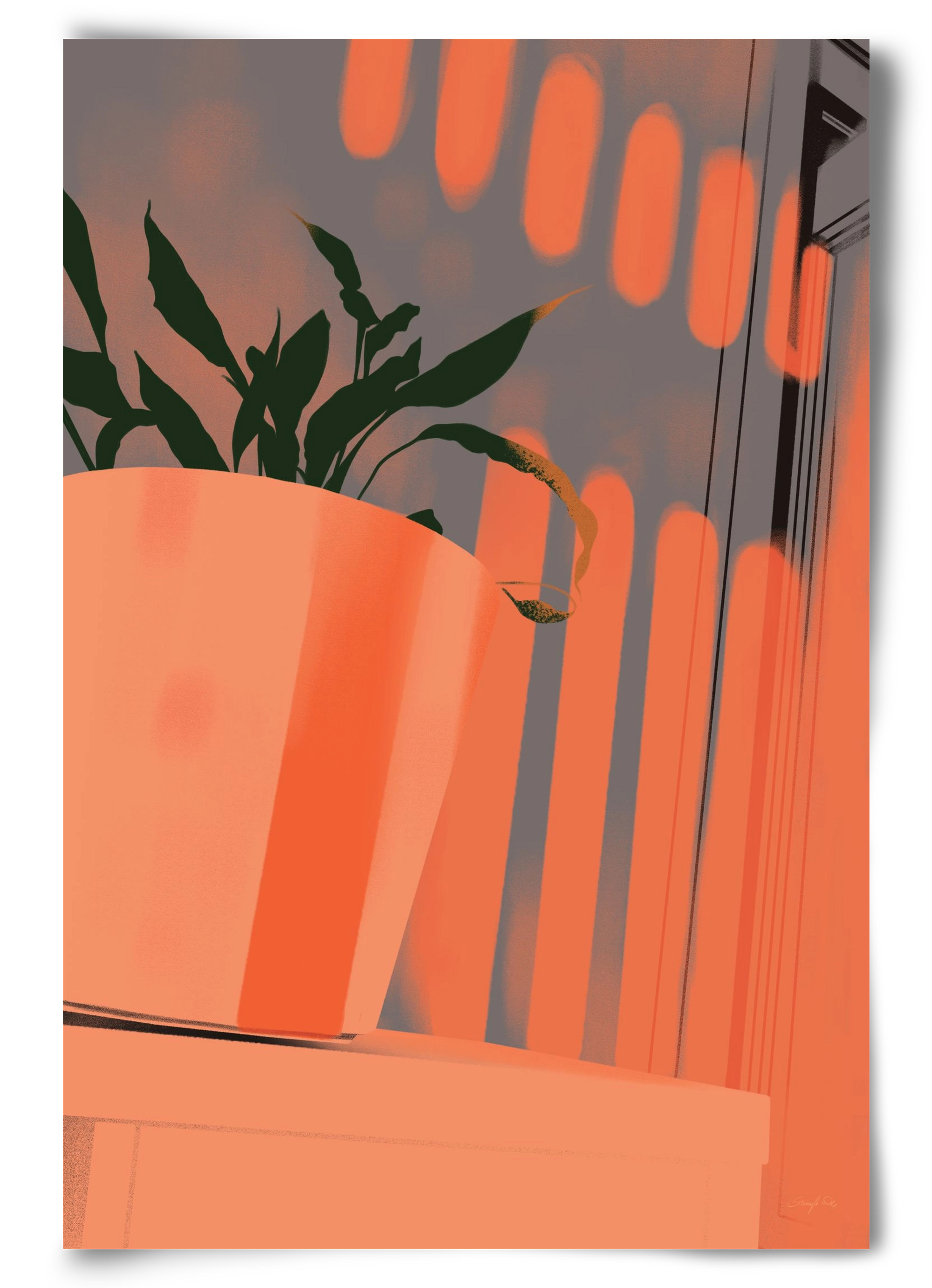 Este 7, 60x90 cm, Keret nélkül