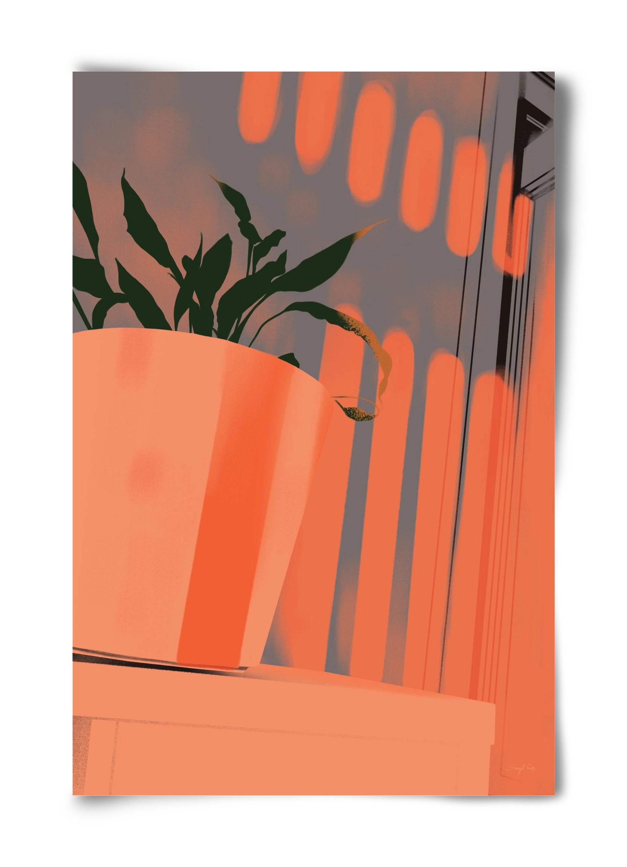 Este 7, 40x60 cm, Keret nélkül