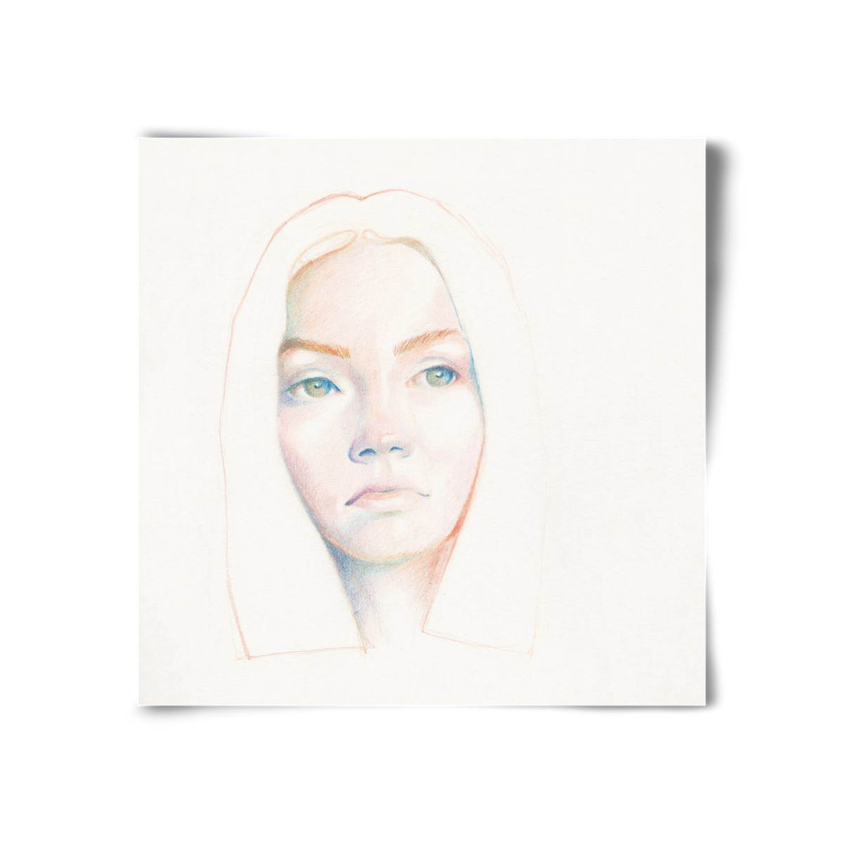 portret_no1, 30x30 cm, Keret nélkül