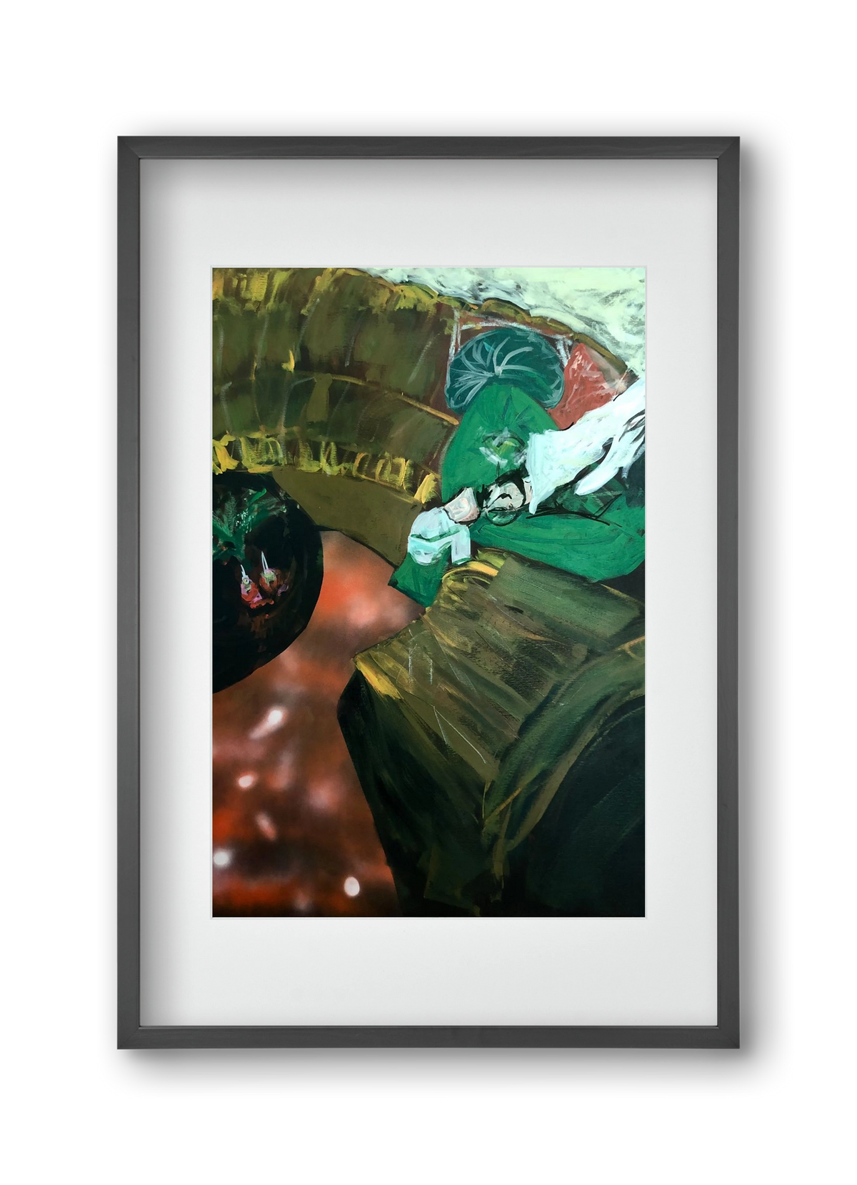 That Night, 30x45 cm (20x30 cm), Fekete keret, paszpartuval