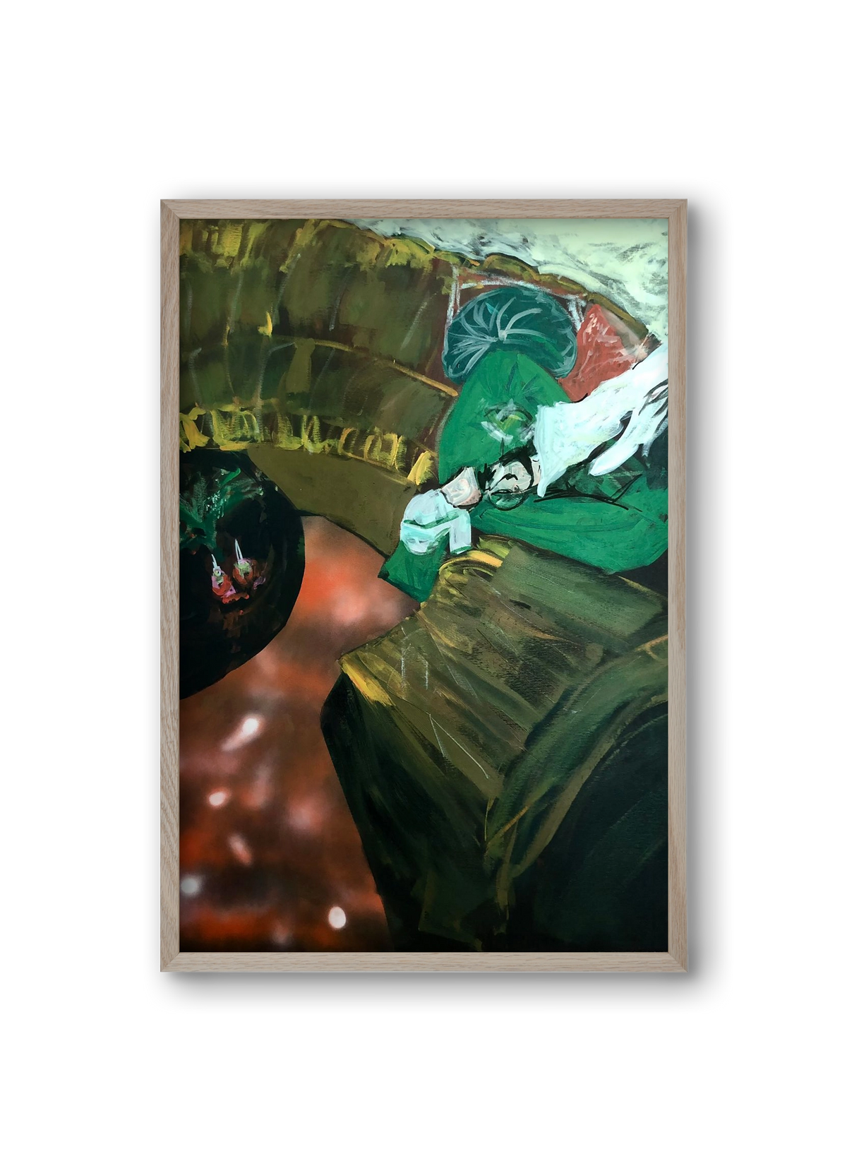 That Night, 20x30 cm (20x30 cm), Tölgy keret