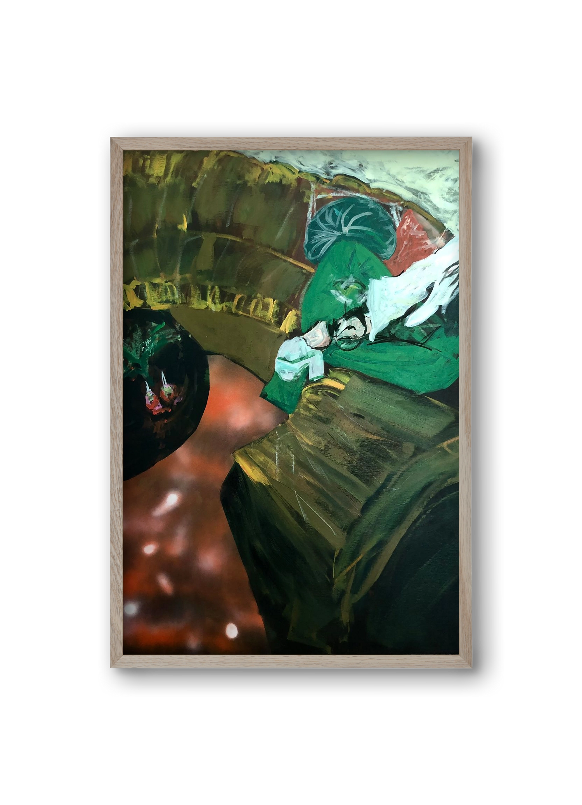 That Night, 20x30 cm (20x30 cm), Tölgy keret