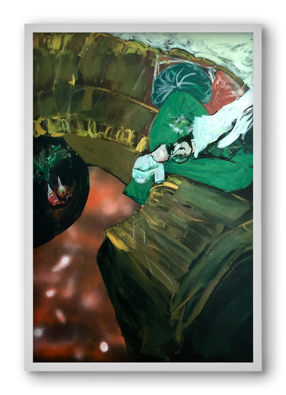 That Night, 40x60 cm (40x60 cm), Fehér keret