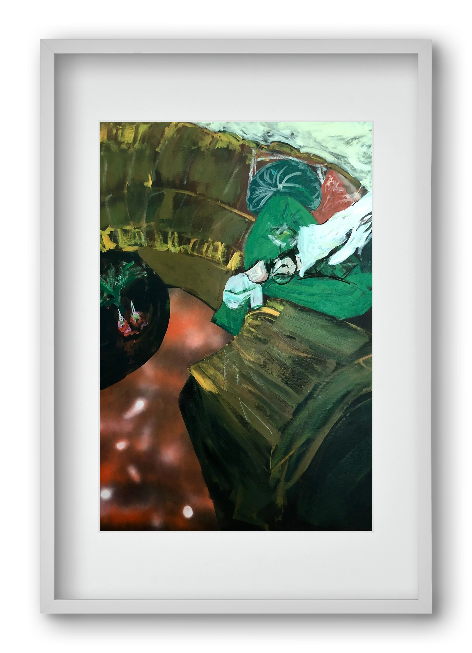 That Night, 40x60 cm (30x45 cm), Fehér keret, paszpartuval