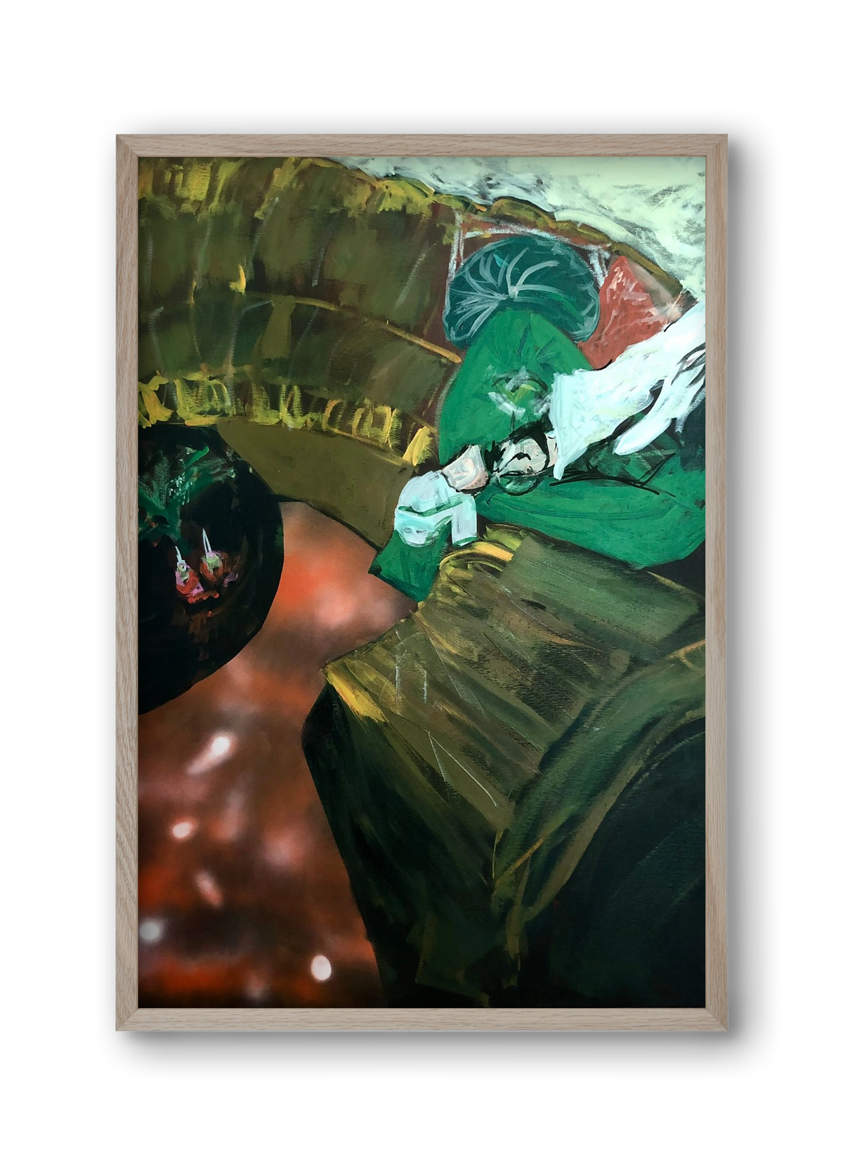 That Night, 30x45 cm (30x45 cm), Tölgy keret