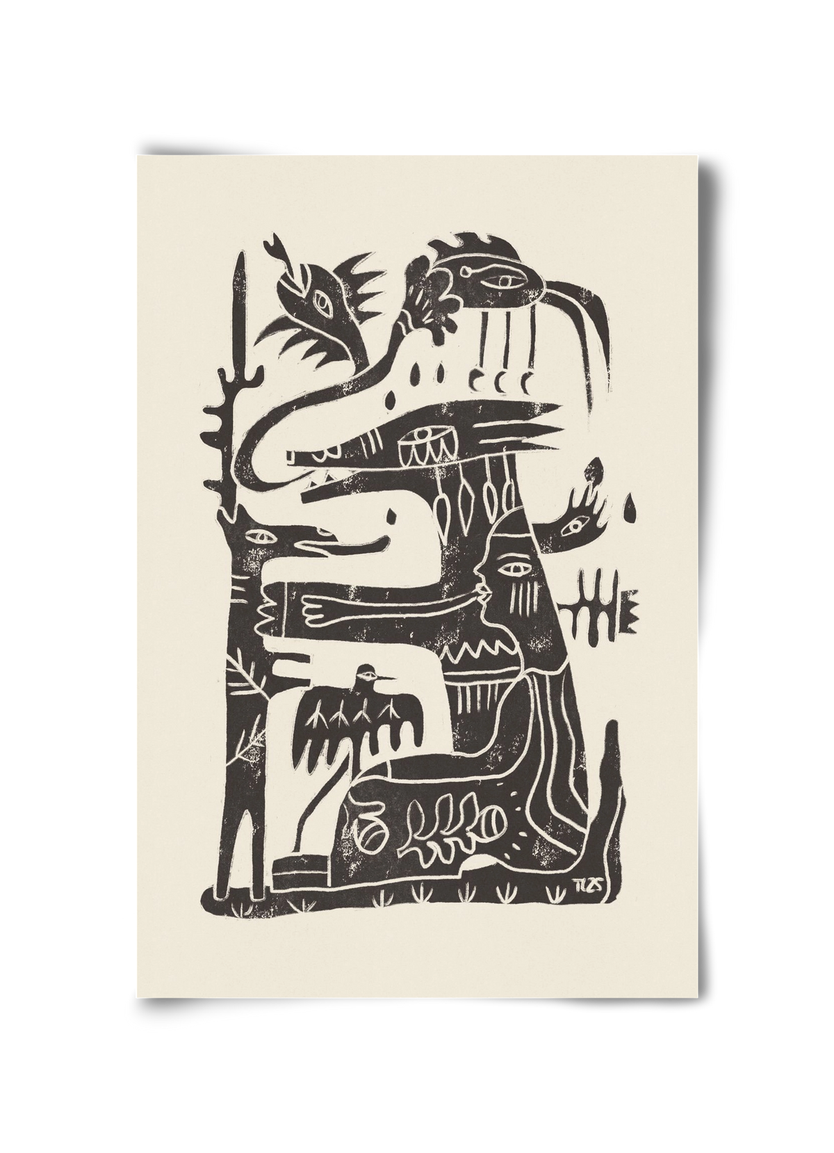 Foreign Lands, 30x45 cm, Keret nélkül