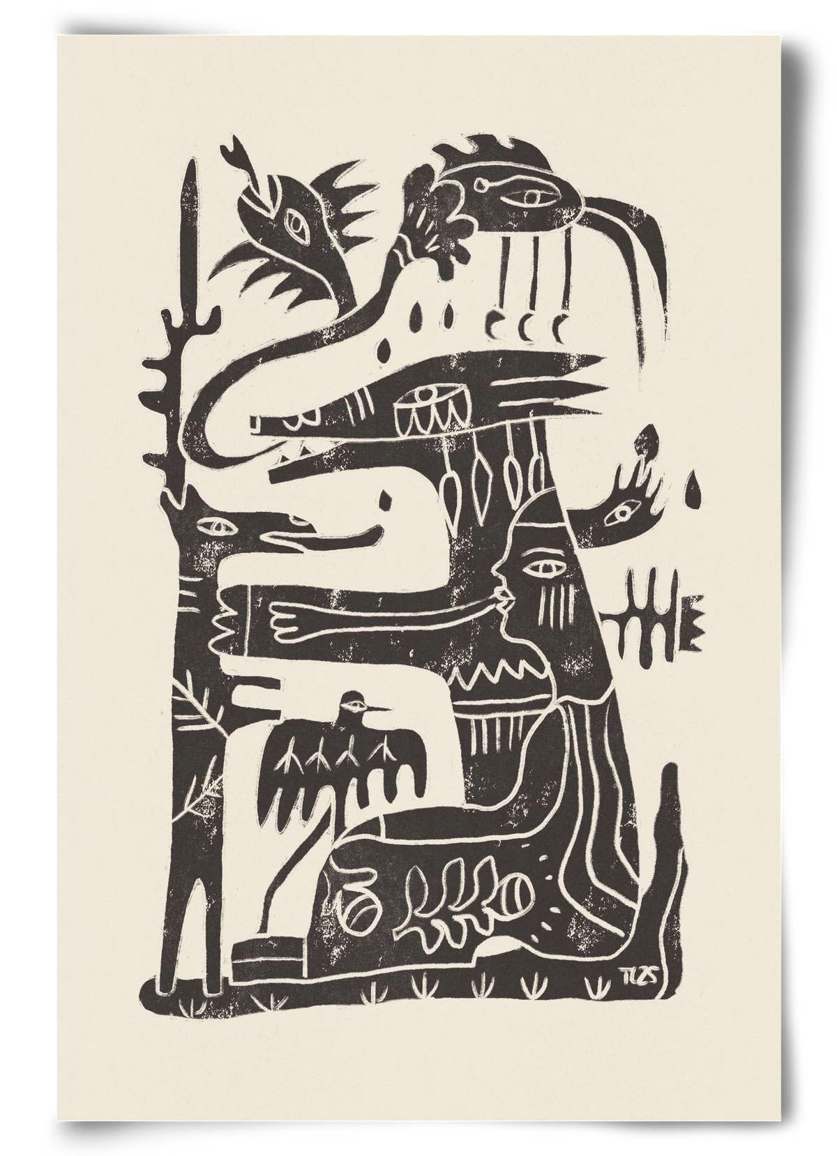 Foreign Lands, 60x90 cm, Keret nélkül