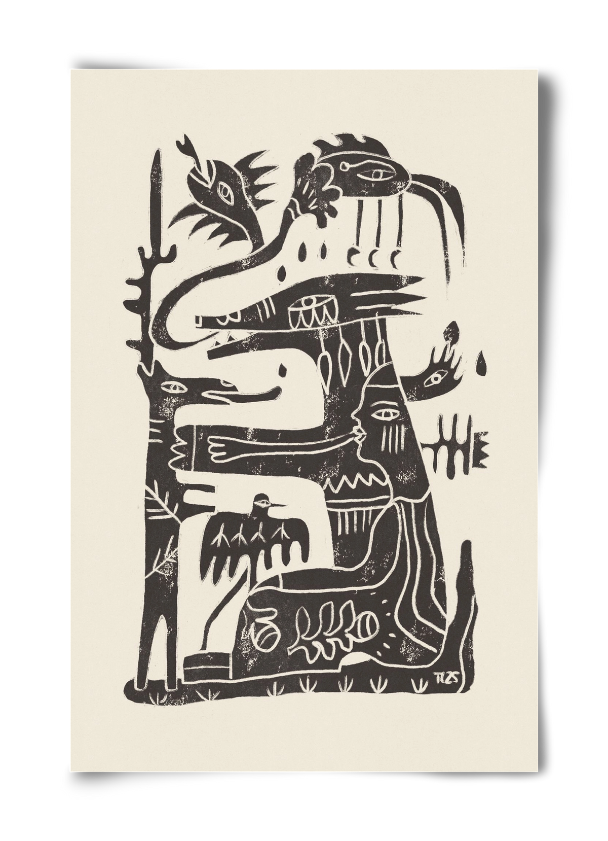 Foreign Lands, 40x60 cm, Keret nélkül