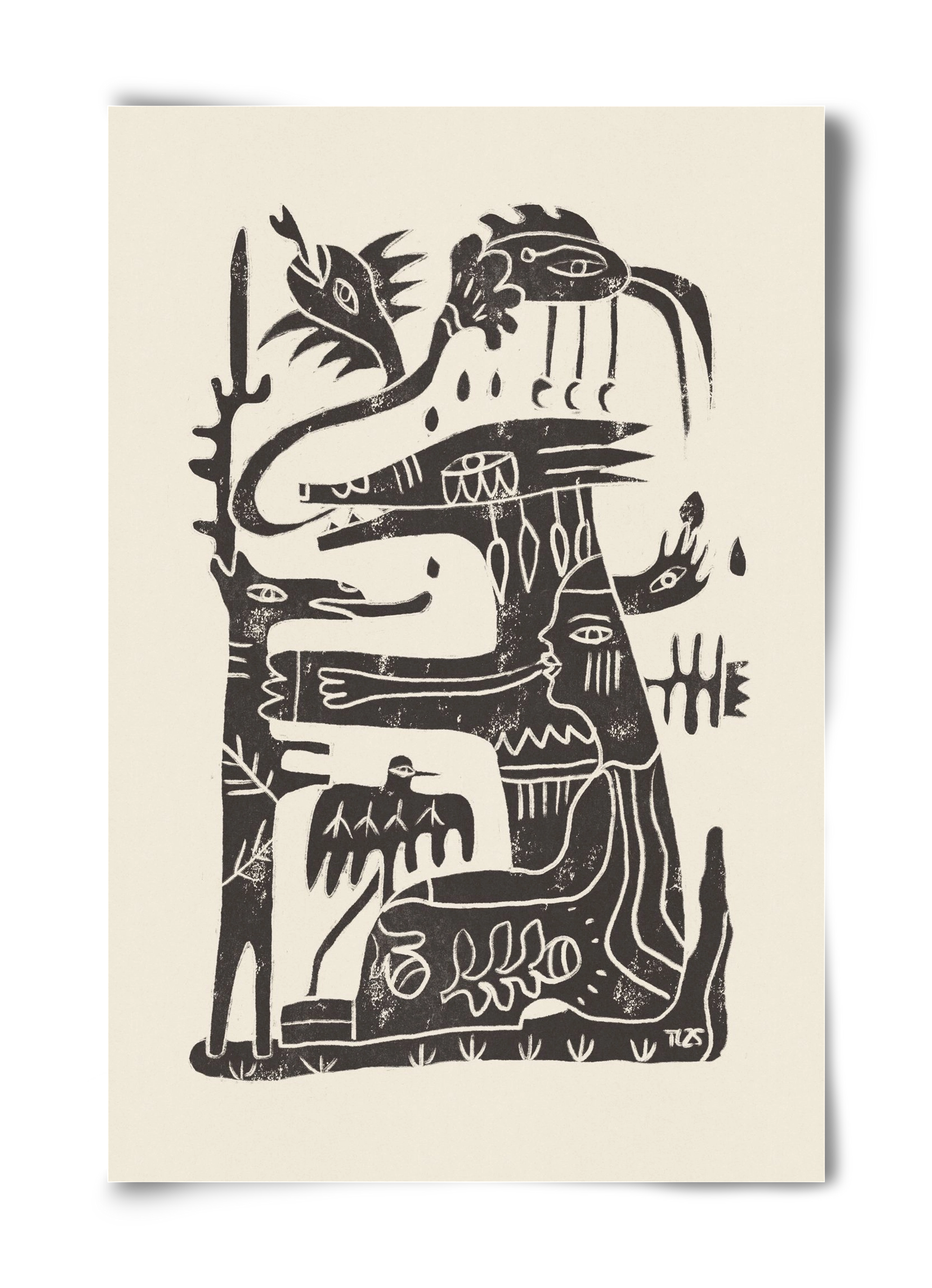 Foreign Lands, 40x60 cm, Keret nélkül