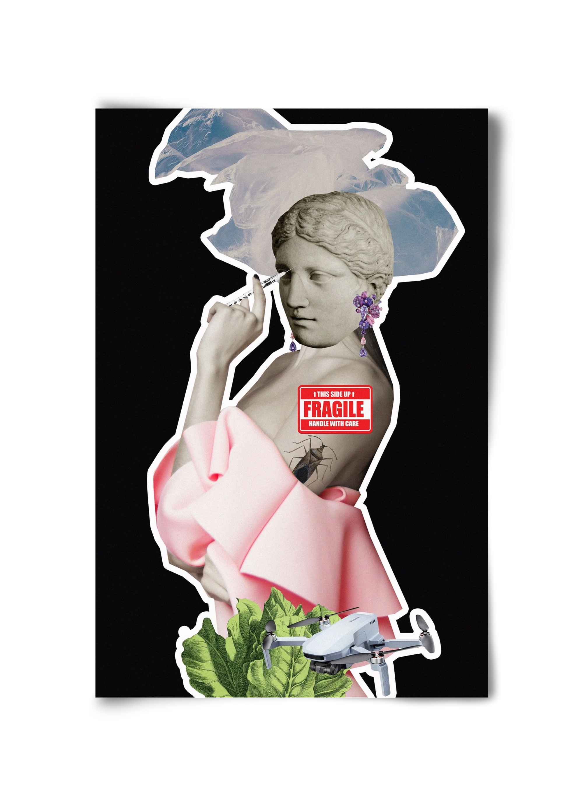 collage 3, 30x45 cm, Keret nélkül