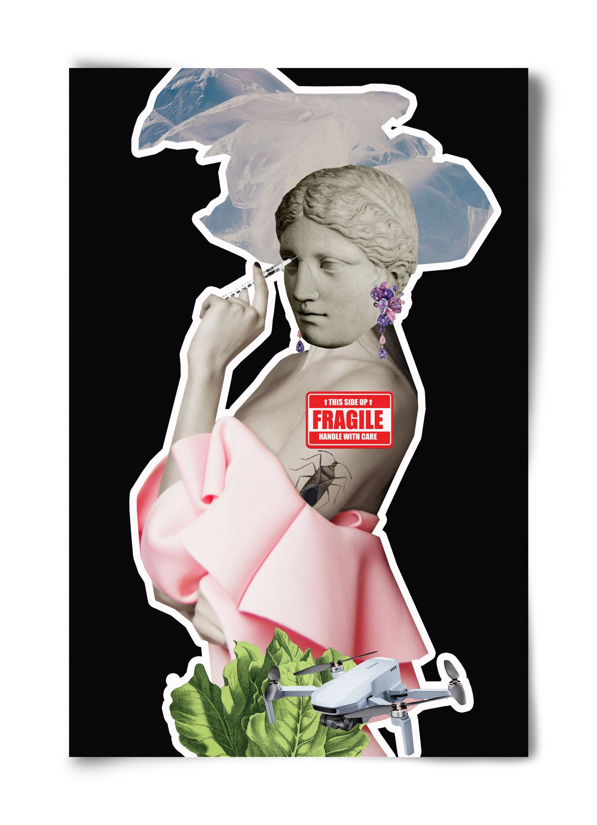 collage 3, 40x60 cm, Keret nélkül