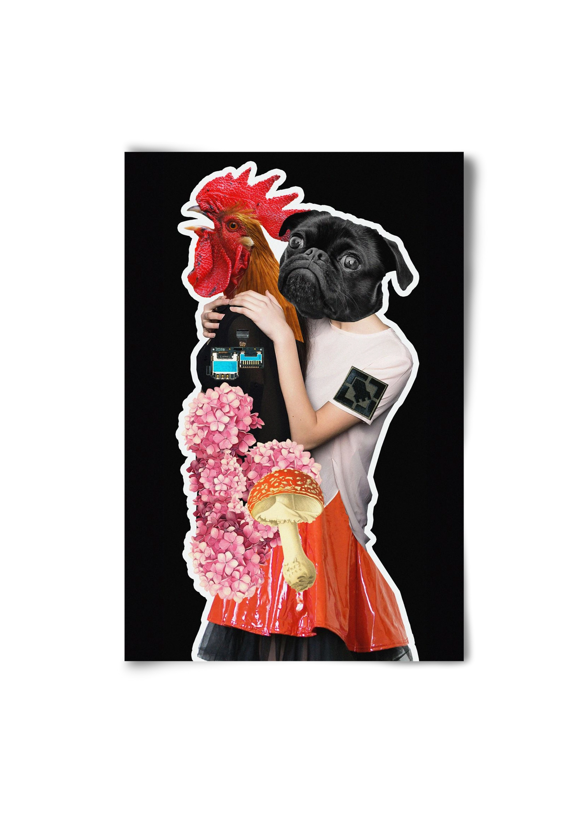 collage 5, 20x30 cm, Keret nélkül