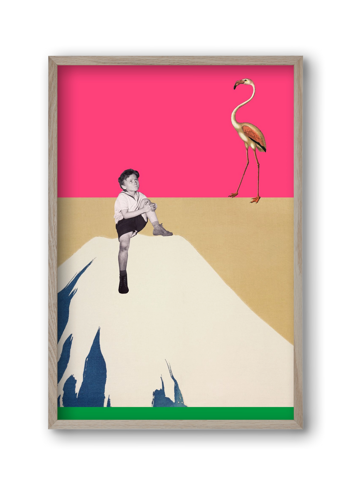 Hopes 1., 30x45 cm (30x45 cm), Tölgy keret