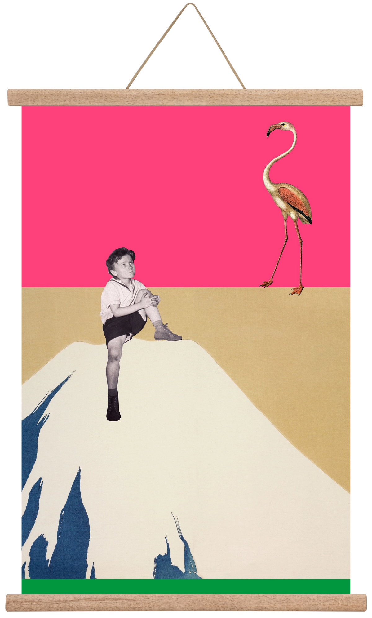 Hopes 1., 40x60 cm (40x60 cm), Tölgy akasztó