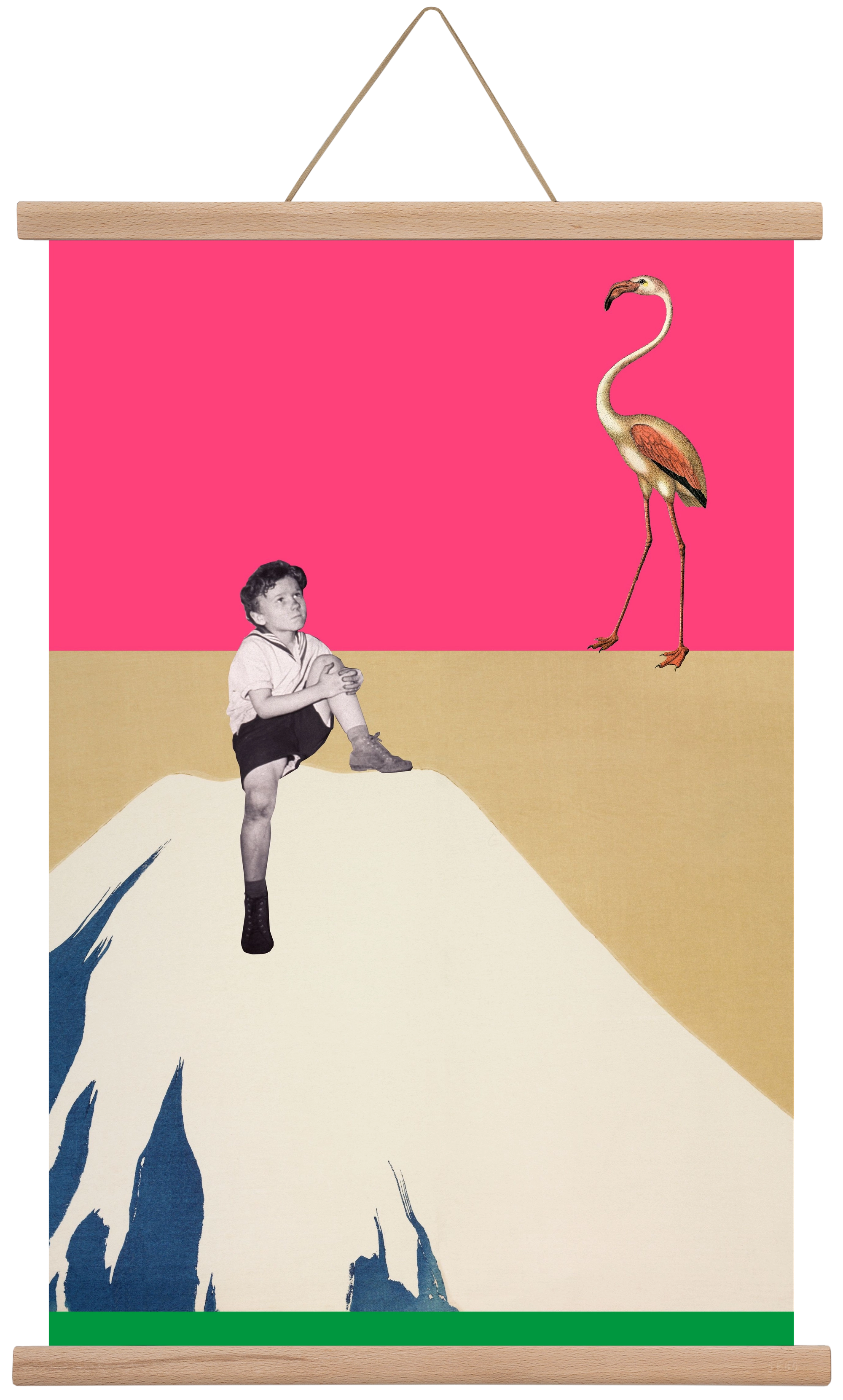 Hopes 1., 40x60 cm (40x60 cm), Tölgy akasztó