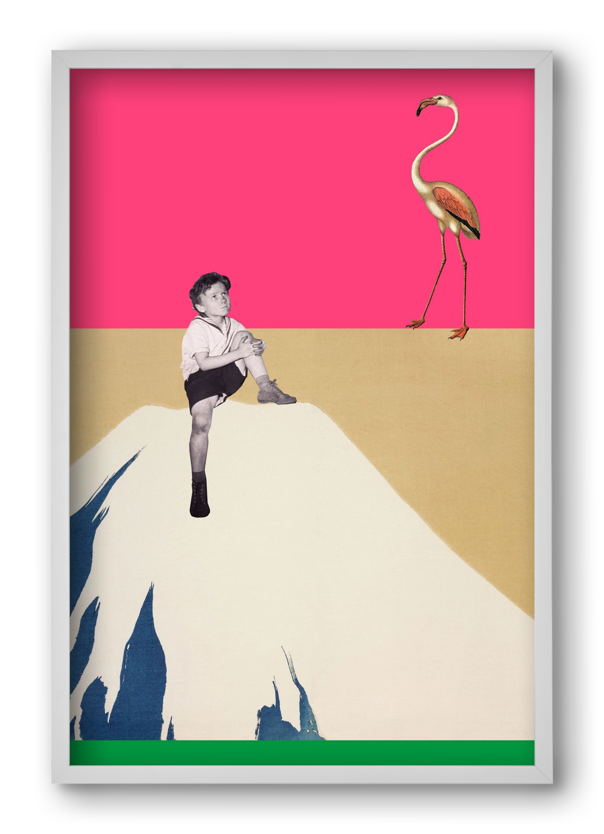 Hopes 1., 40x60 cm (40x60 cm), Fehér keret