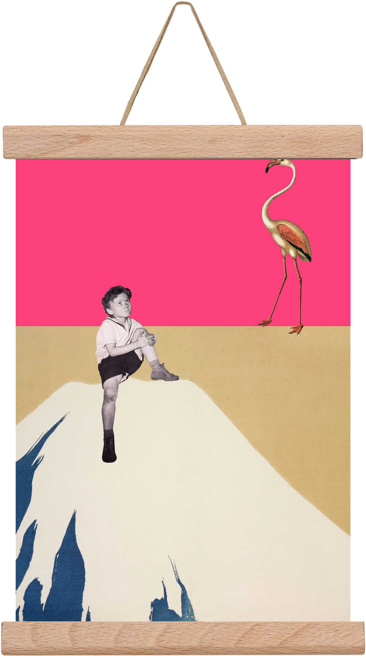 Hopes 1., 20x30 cm (20x30 cm), Tölgy akasztó