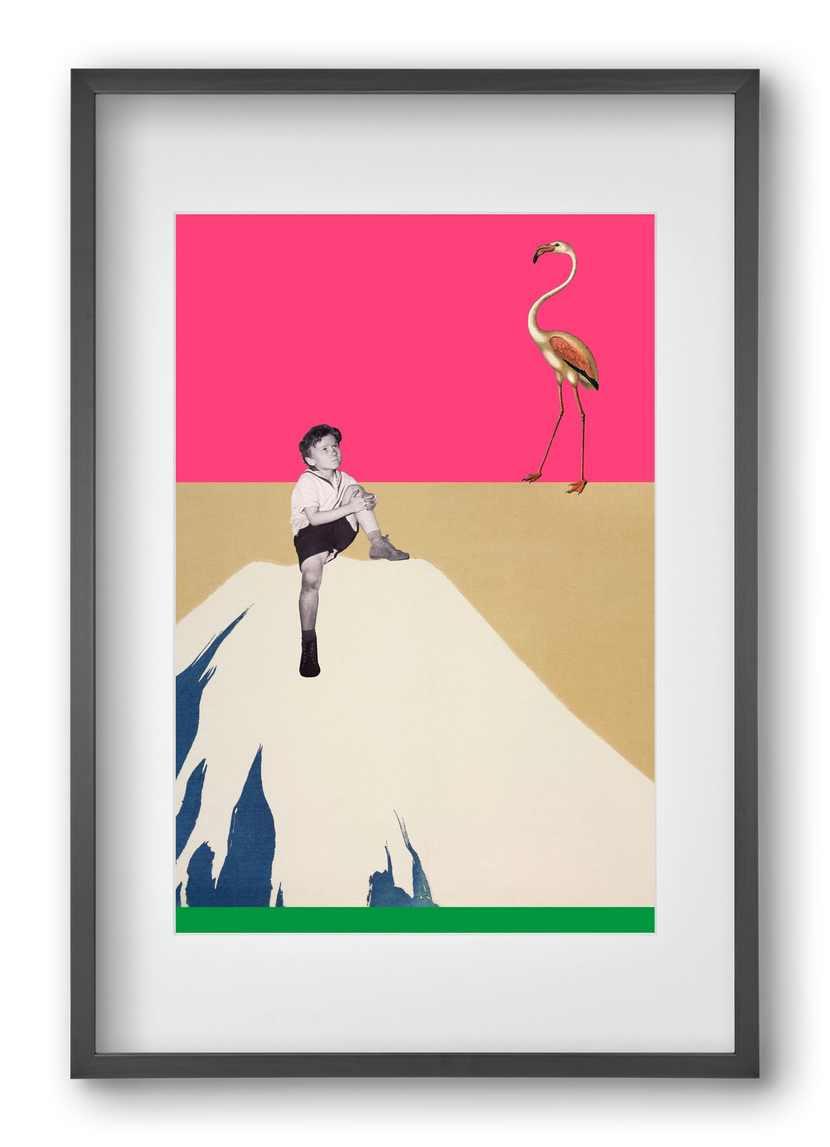 Hopes 1., 40x60 cm (30x45 cm), Fekete keret, paszpartuval