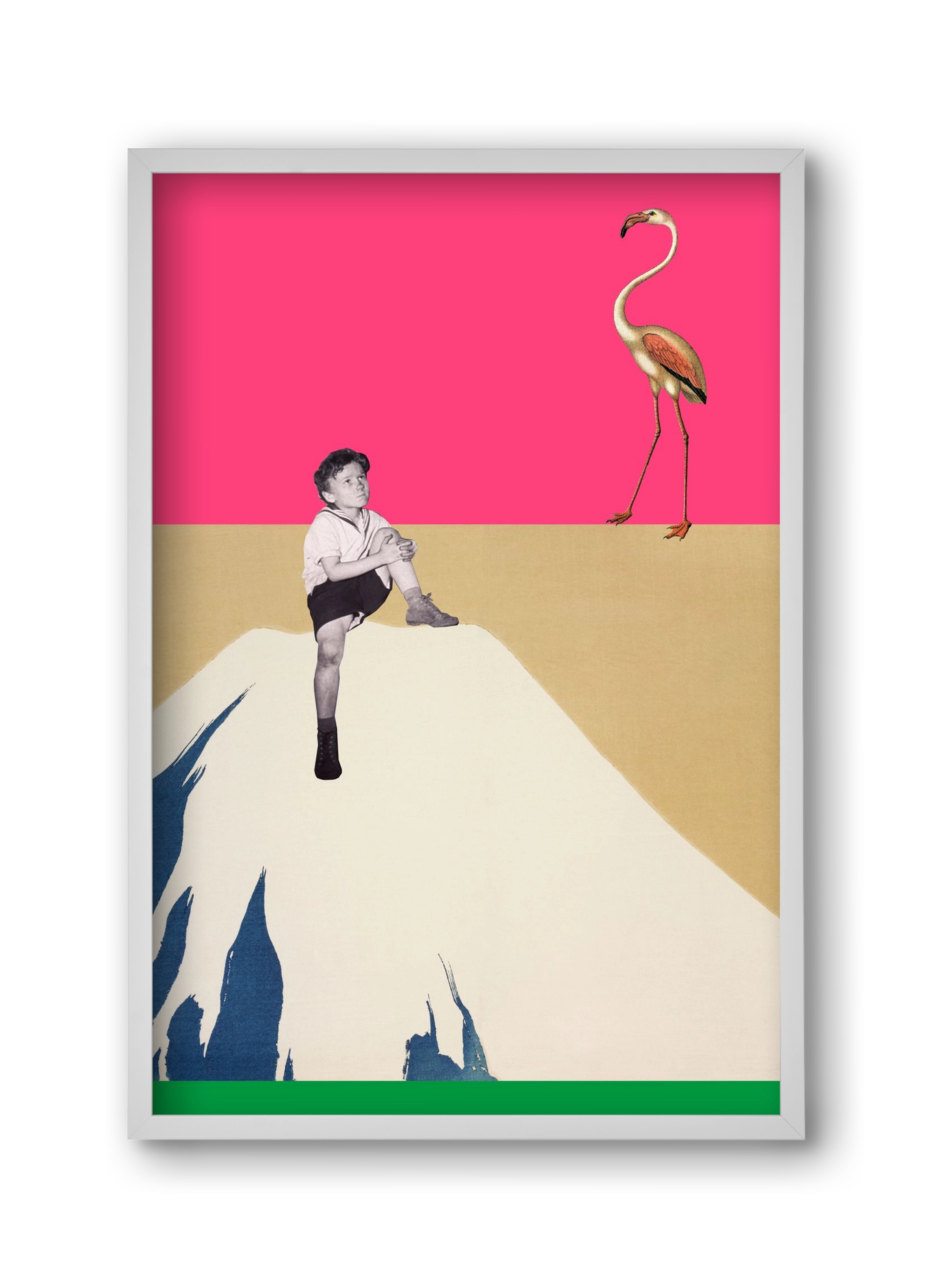 Hopes 1., 30x45 cm (30x45 cm), Fehér keret