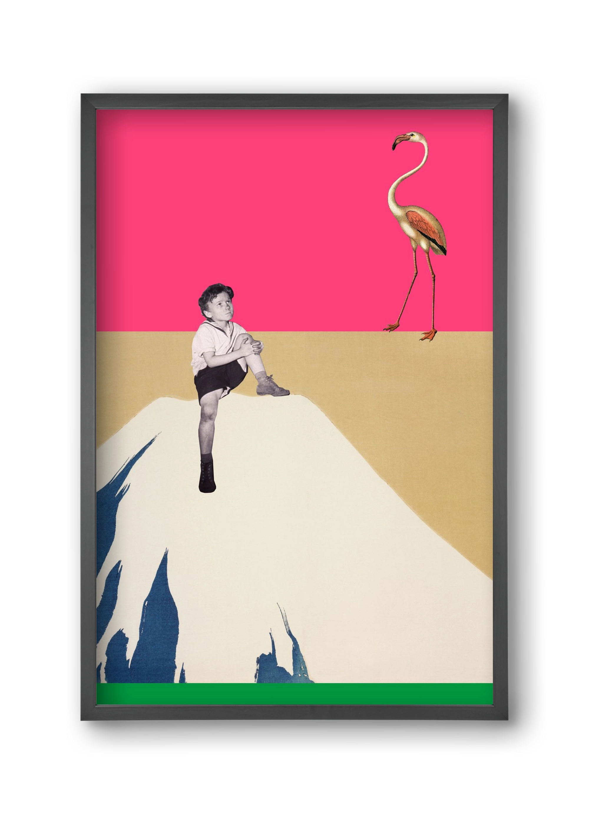 Hopes 1., 30x45 cm (30x45 cm), Fekete keret