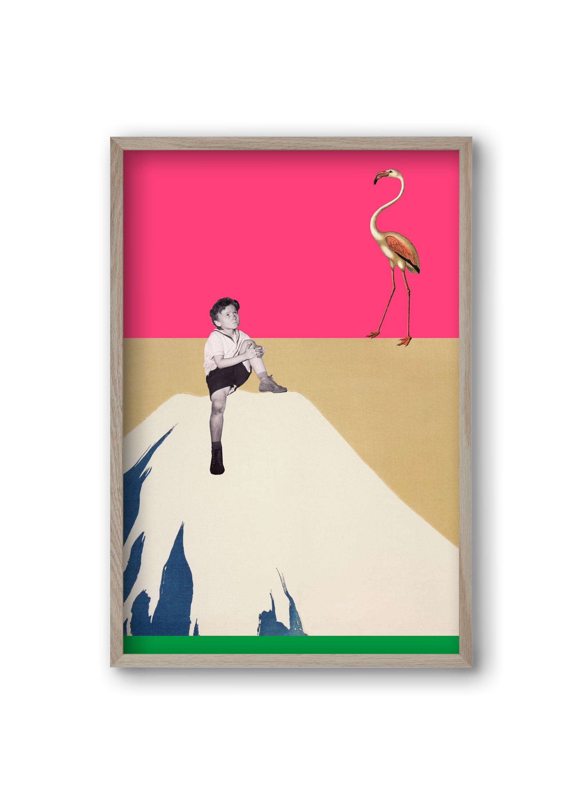 Hopes 1., 20x30 cm (20x30 cm), Tölgy keret