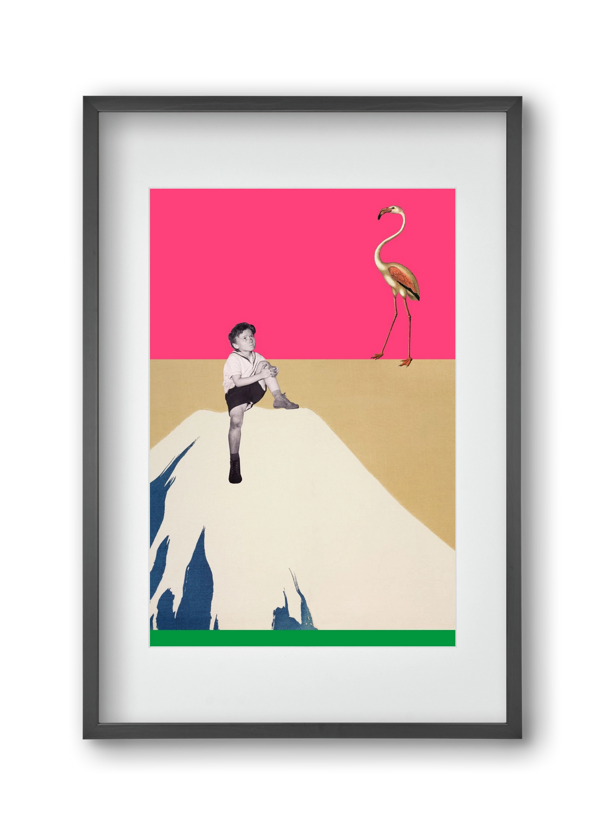 Hopes 1., 30x45 cm (20x30 cm), Fekete keret, paszpartuval