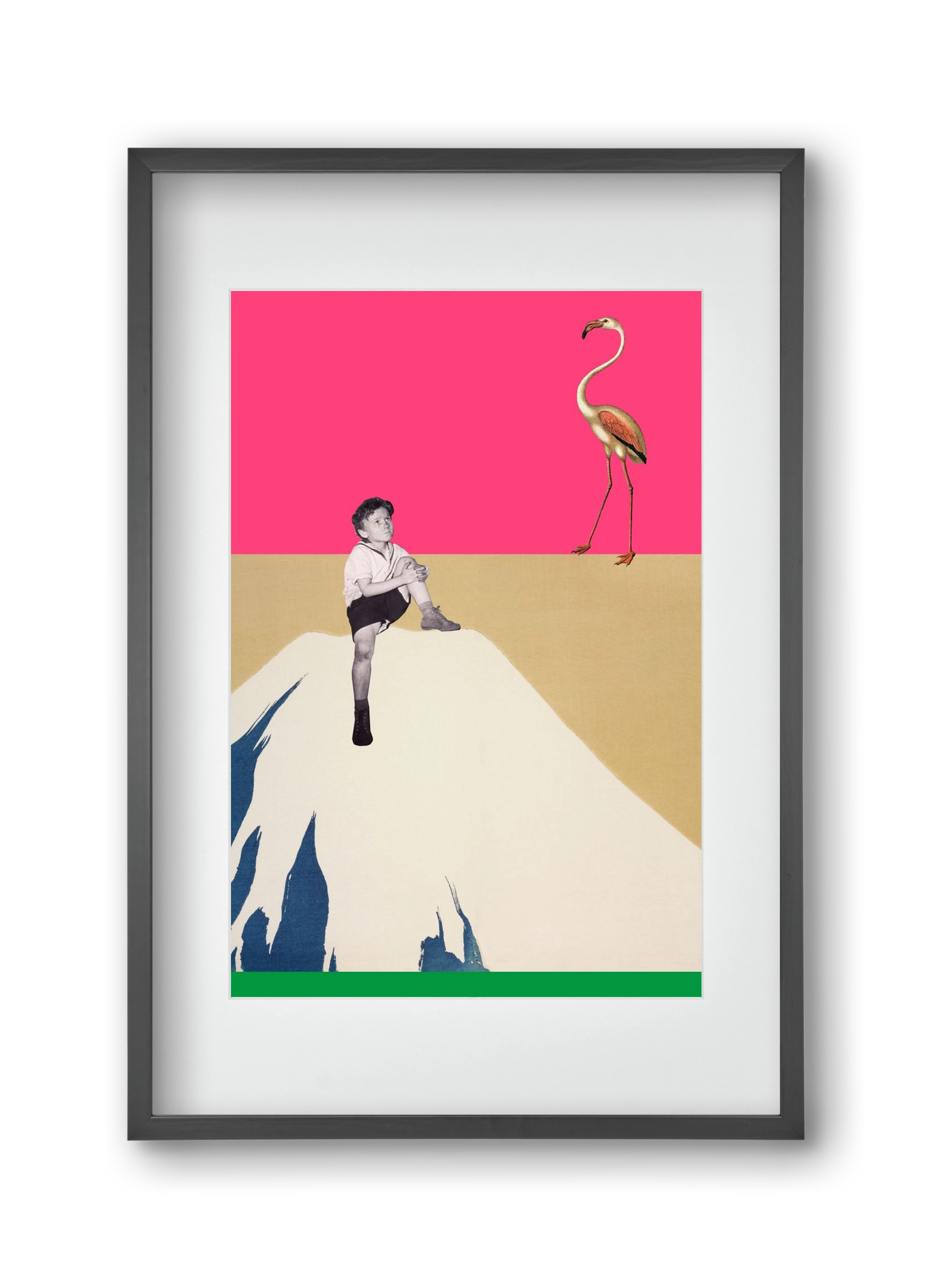 Hopes 1., 30x45 cm (20x30 cm), Fekete keret, paszpartuval