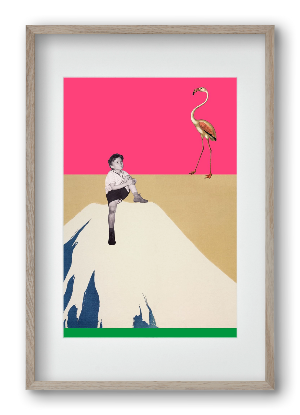 Hopes 1., 40x60 cm (30x45 cm), Tölgy keret, paszpartuval