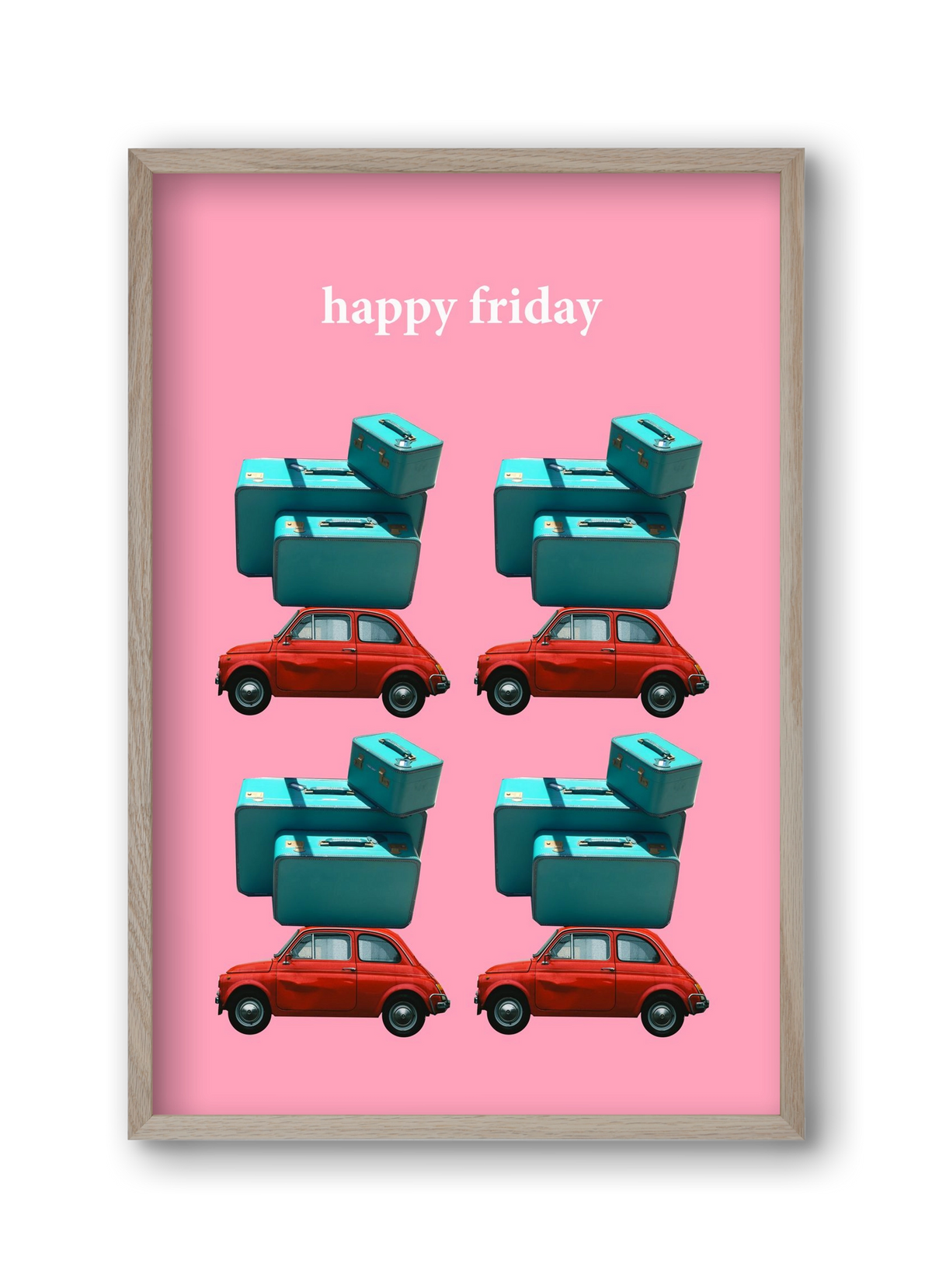 Holidays 1., 30x45 cm (30x45 cm), Tölgy keret