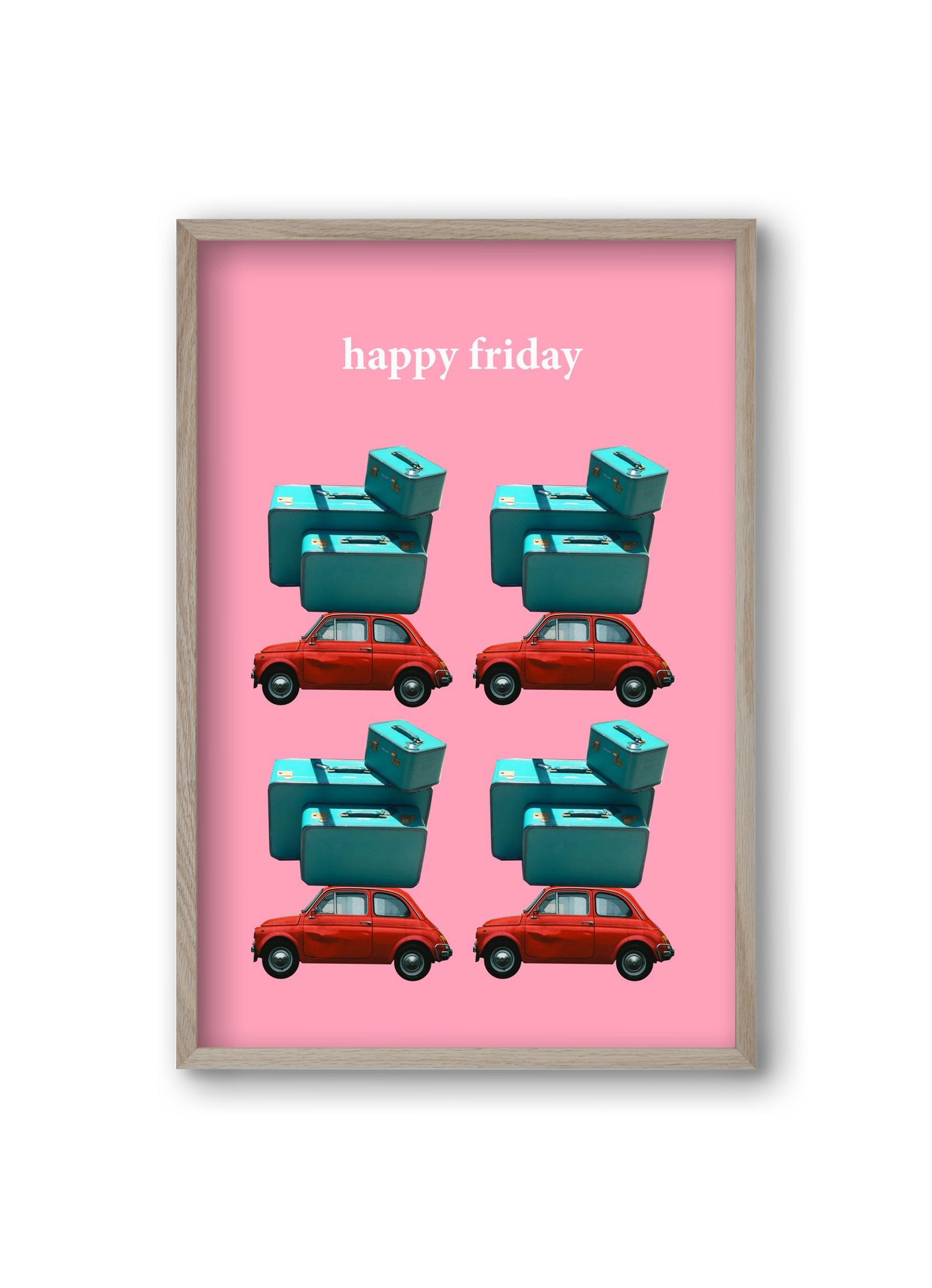 Holidays 1., 20x30 cm (20x30 cm), Tölgy keret