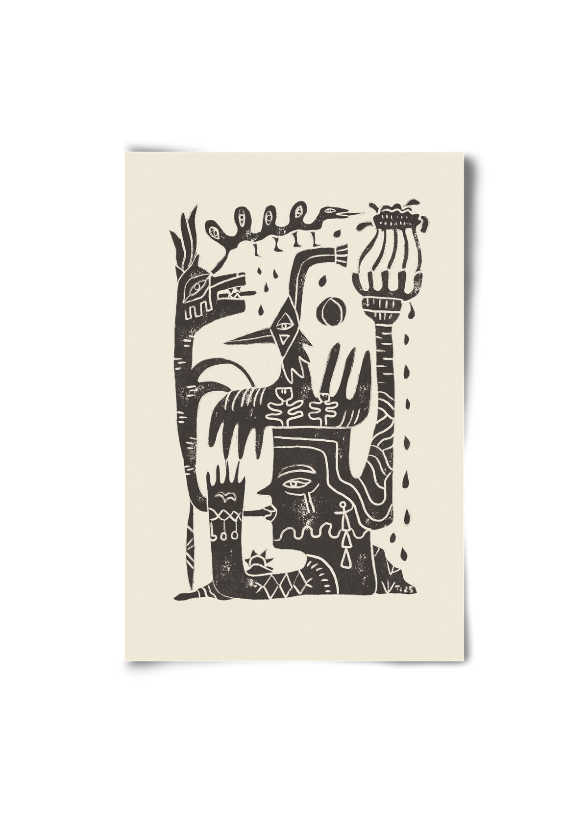 Lunar Eclipse, 20x30 cm, Keret nélkül