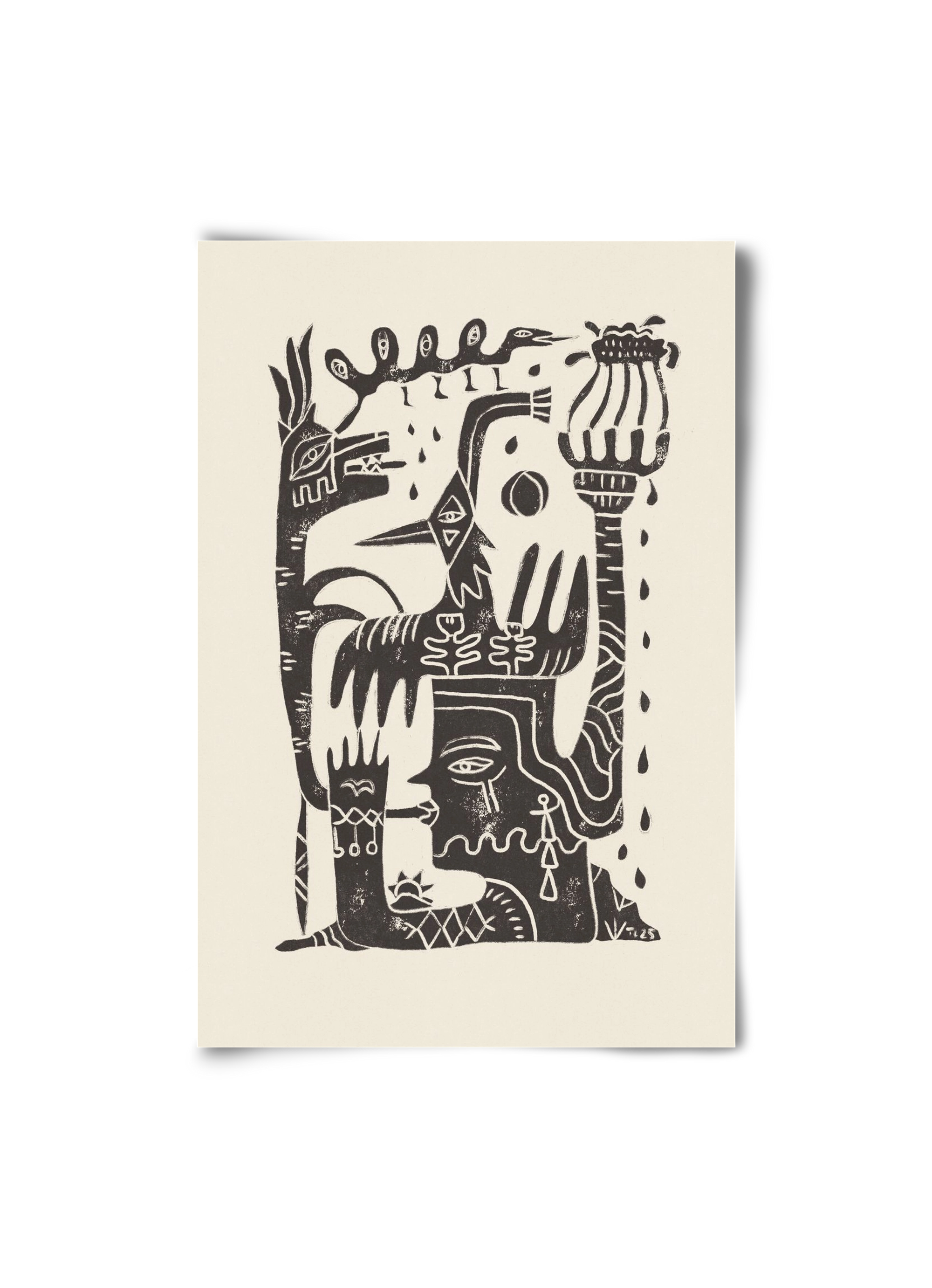 Lunar Eclipse, 20x30 cm, Keret nélkül