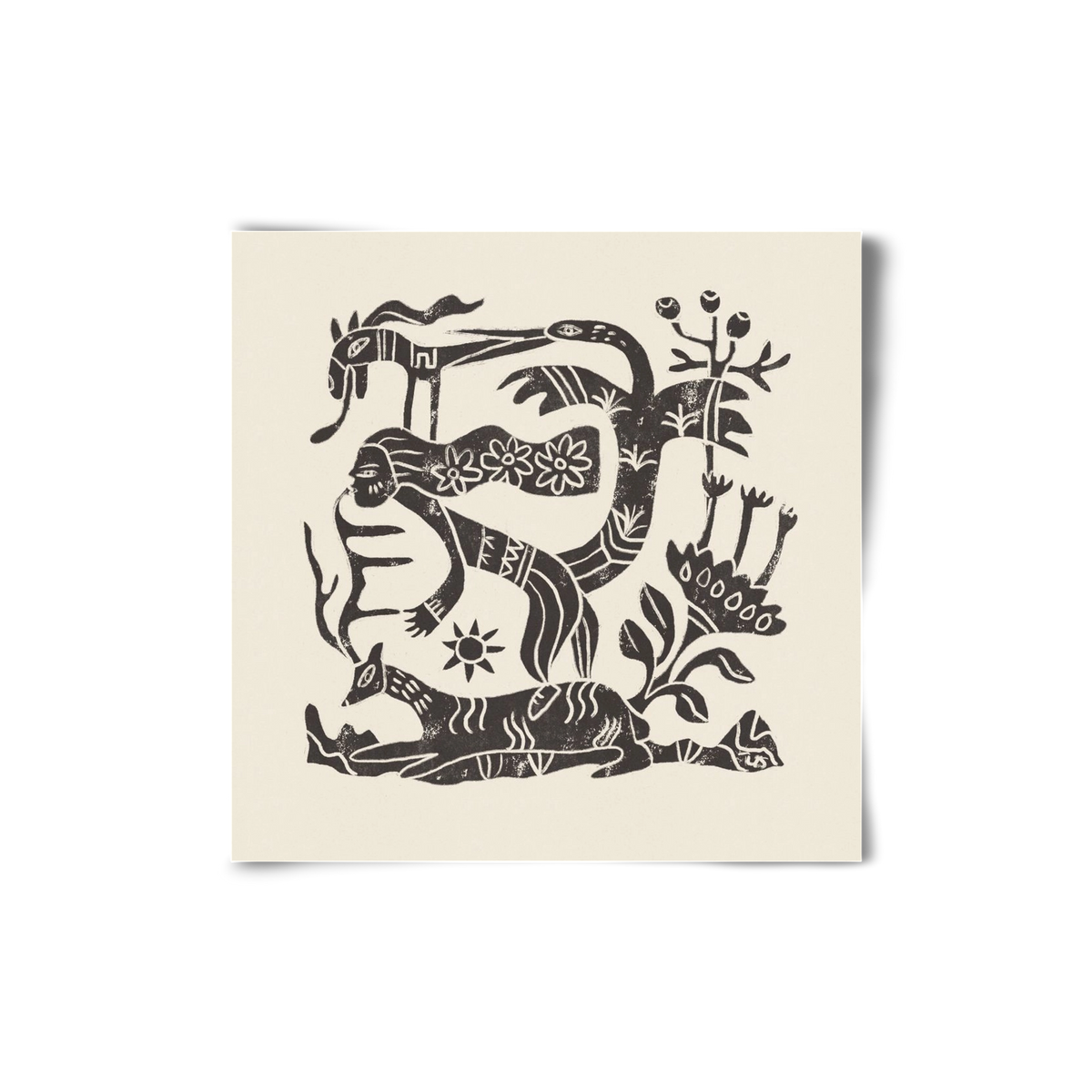 September Ride, 20x20 cm, Keret nélkül