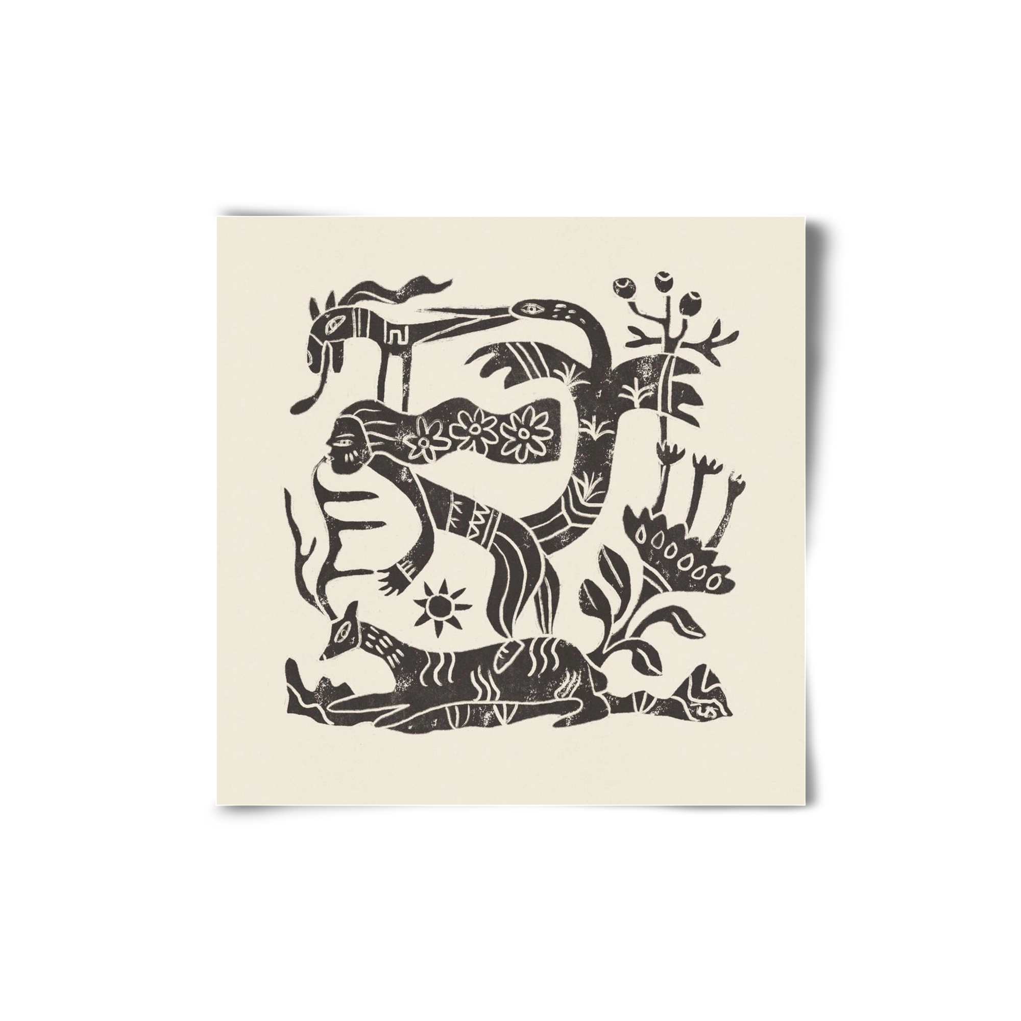 September Ride, 20x20 cm, Keret nélkül