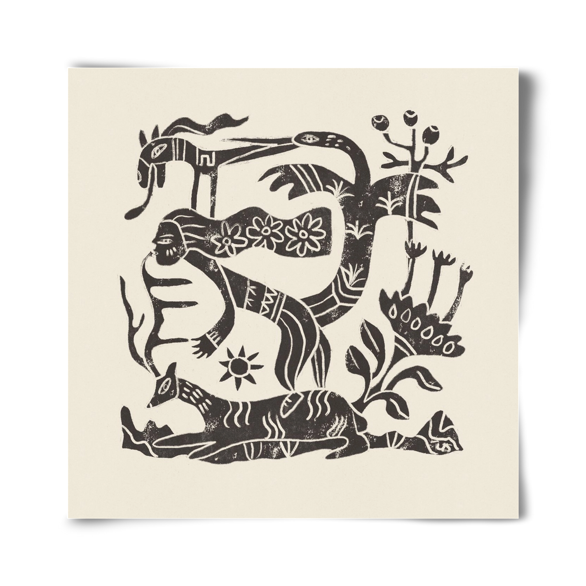 September Ride, 40x40 cm, Keret nélkül