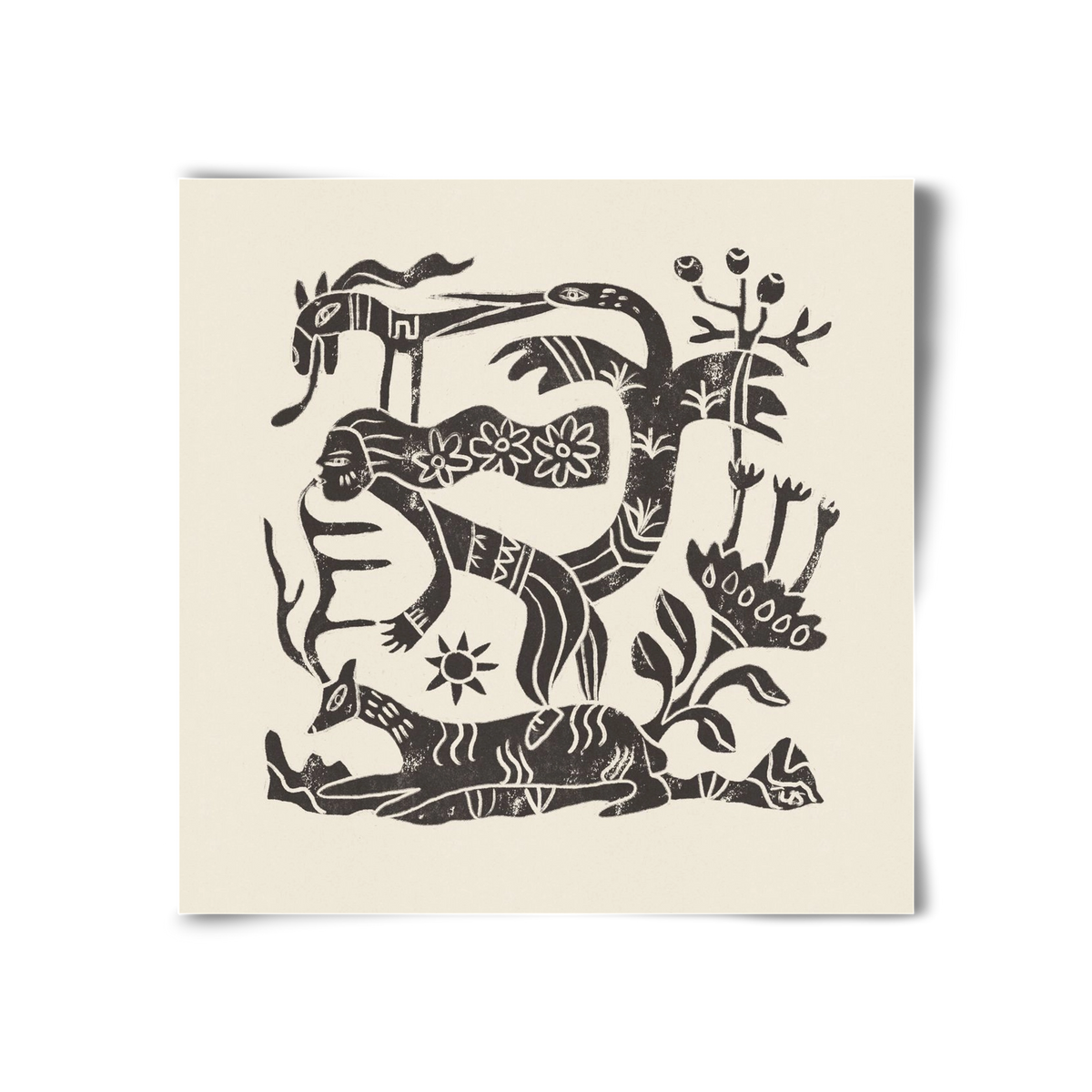 September Ride, 30x30 cm, Keret nélkül