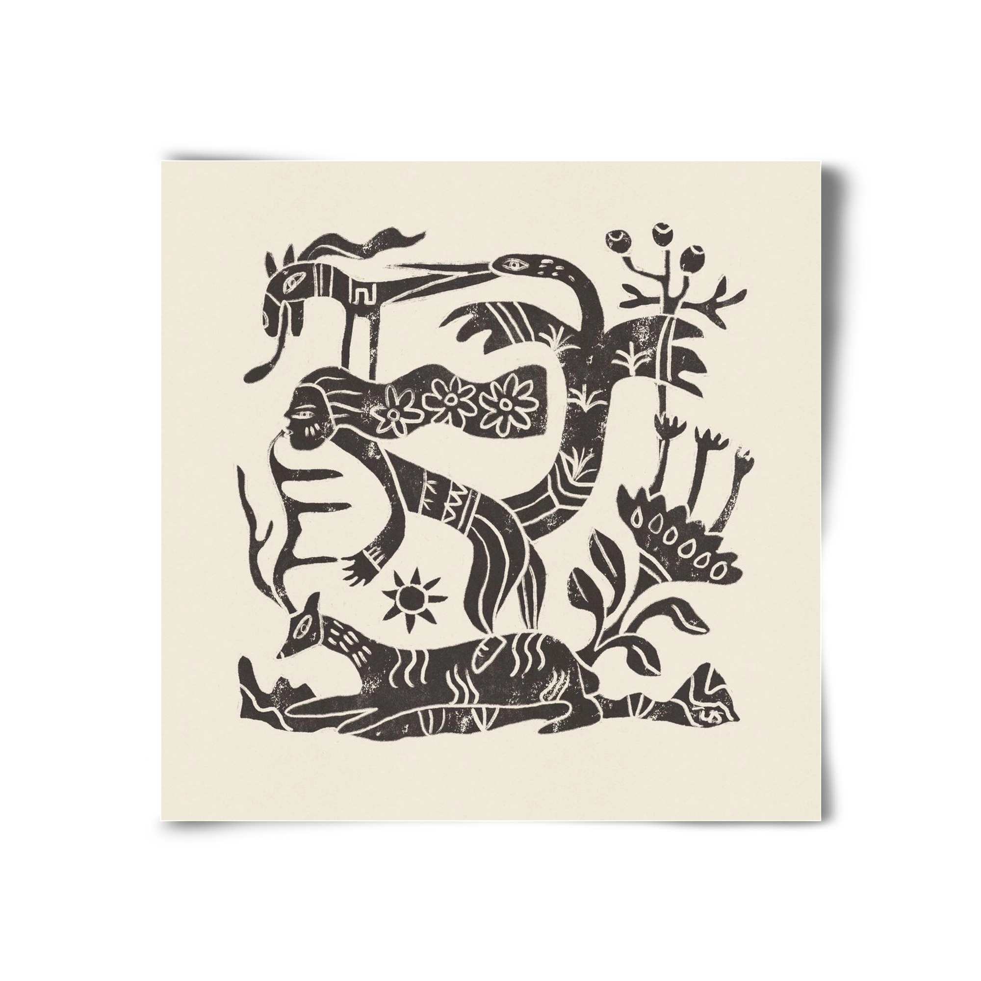 September Ride, 30x30 cm, Keret nélkül