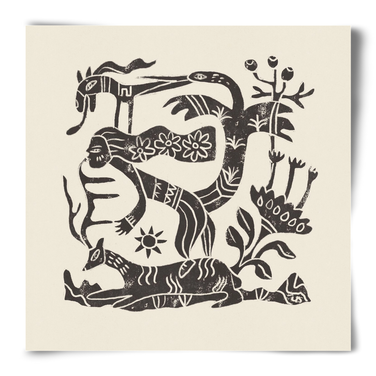 September Ride, 50x50 cm, Keret nélkül