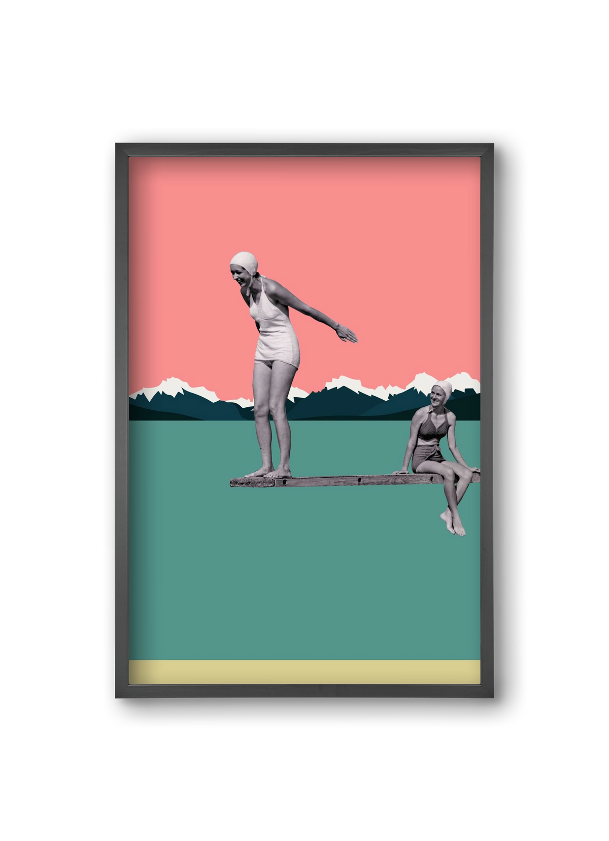 Holidays 2., 20x30 cm (20x30 cm), Fekete keret