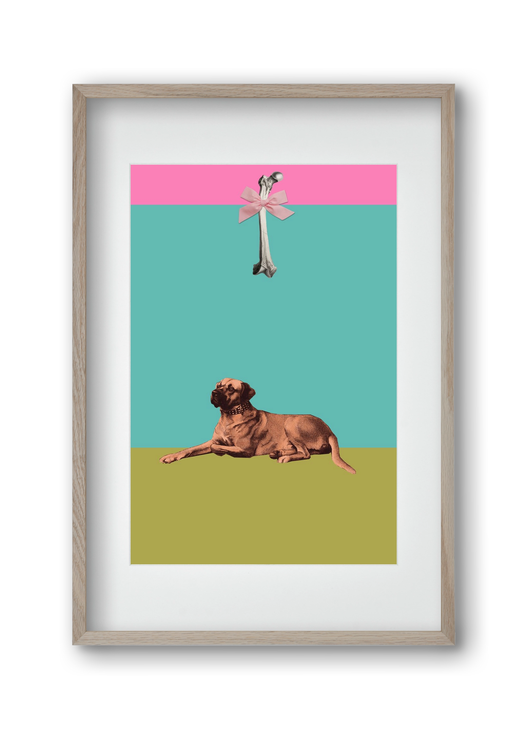 Hopes 2., 30x45 cm (20x30 cm), Tölgy keret, paszpartuval