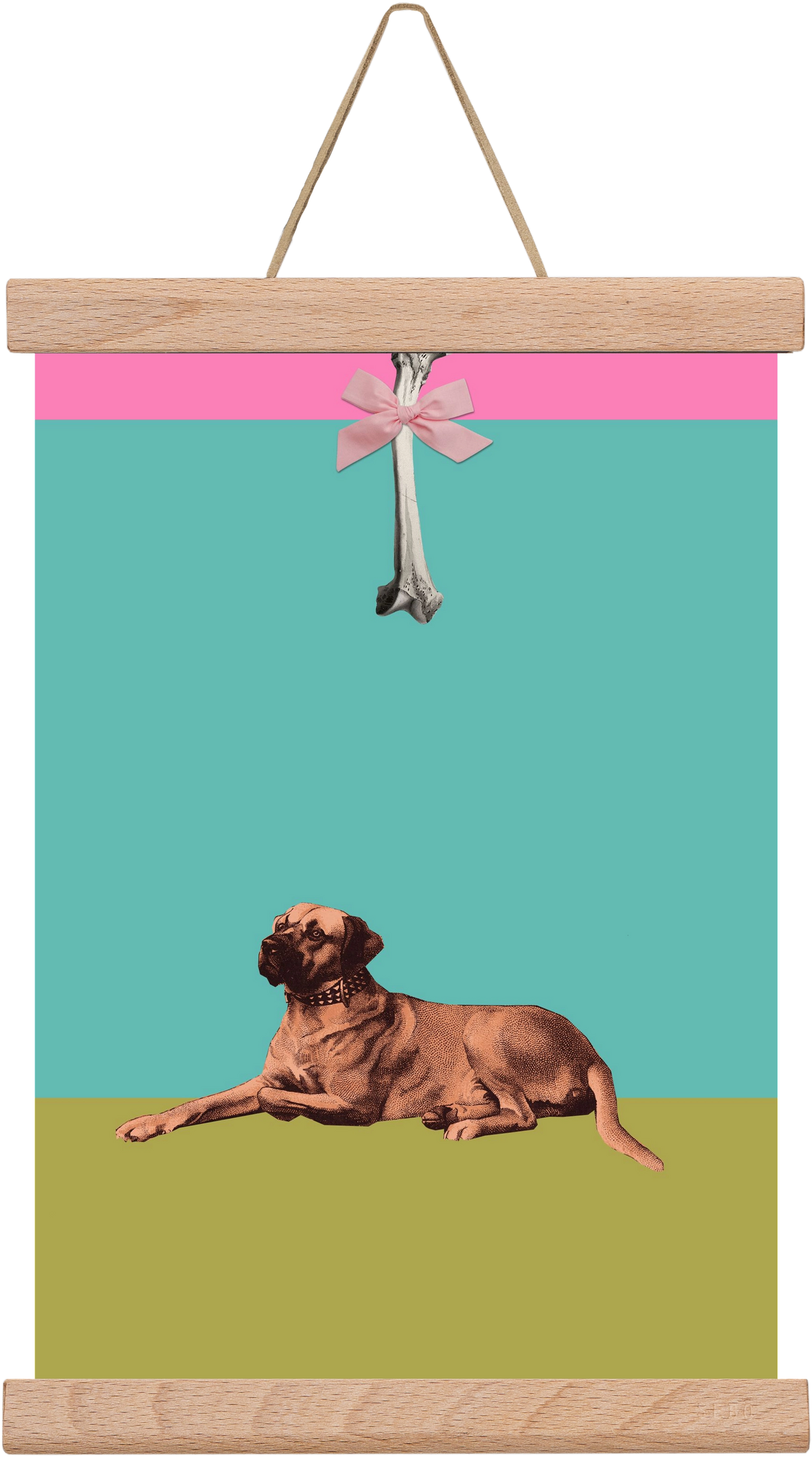 Hopes 2., 20x30 cm (20x30 cm), Tölgy akasztó