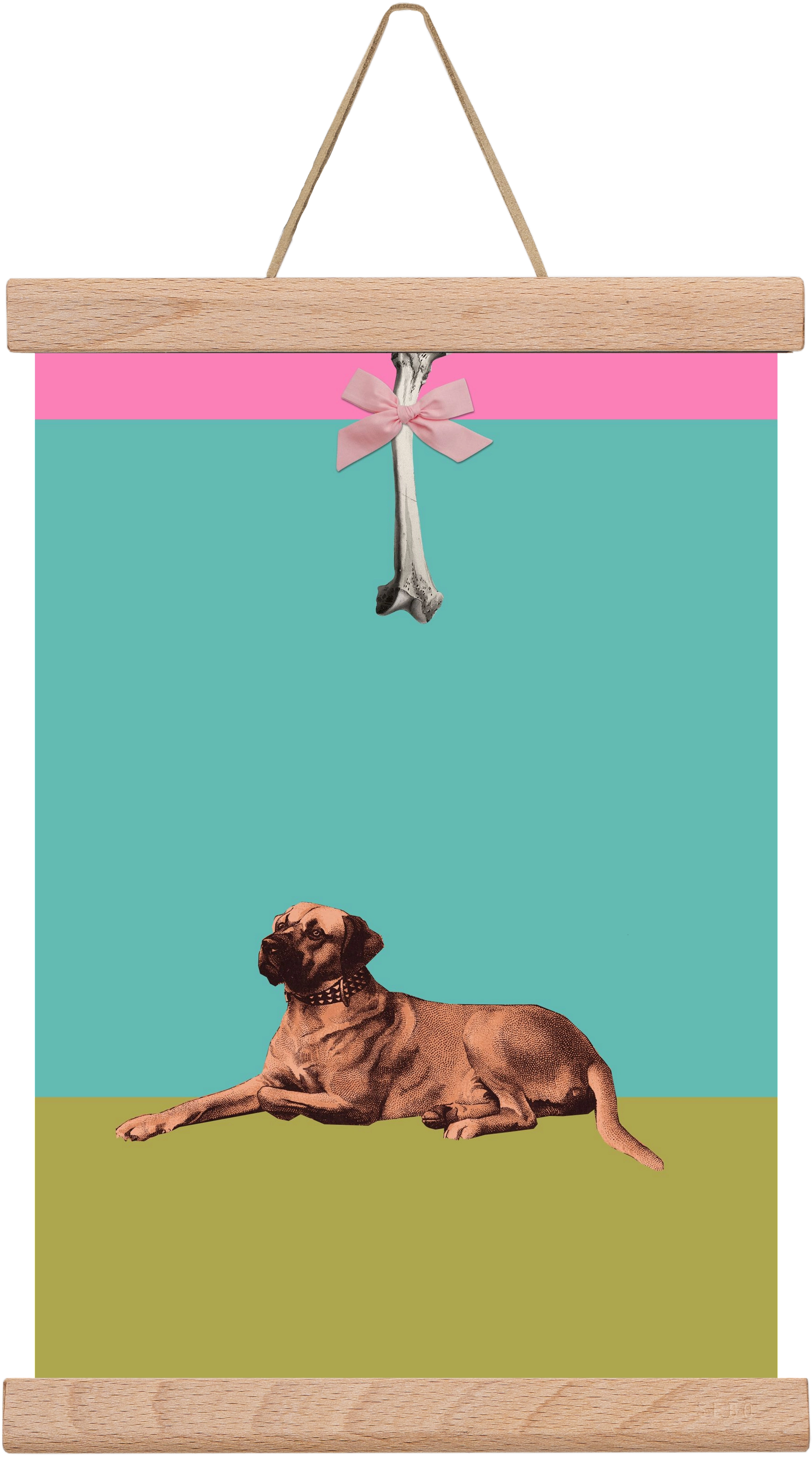 Hopes 2., 20x30 cm (20x30 cm), Tölgy akasztó