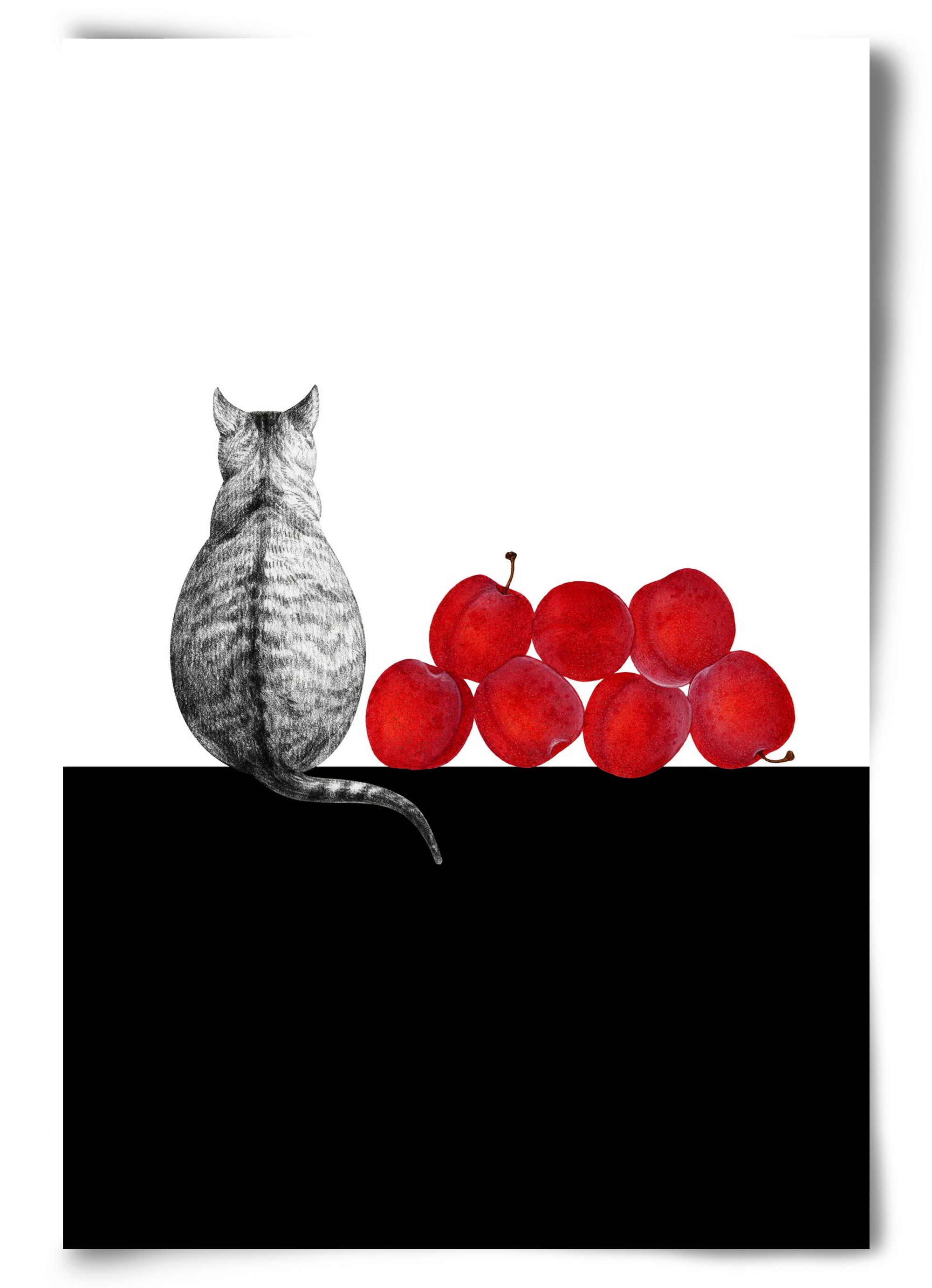 Waiting, 60x90 cm, Keret nélkül