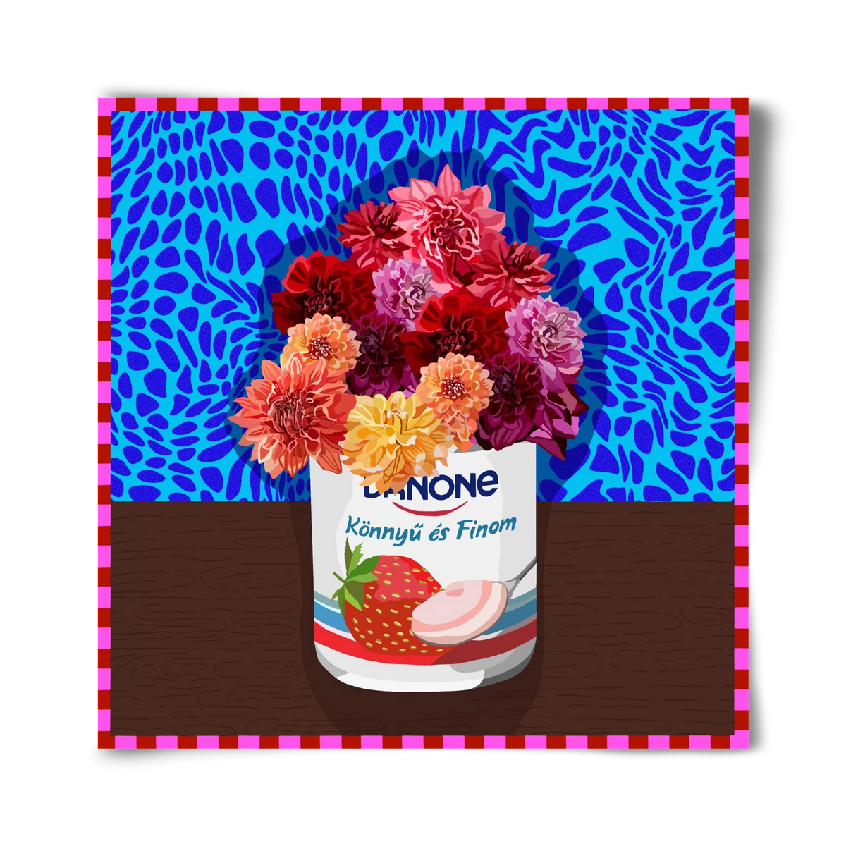 Könnyű és finom, 40x40 cm, Keret nélkül